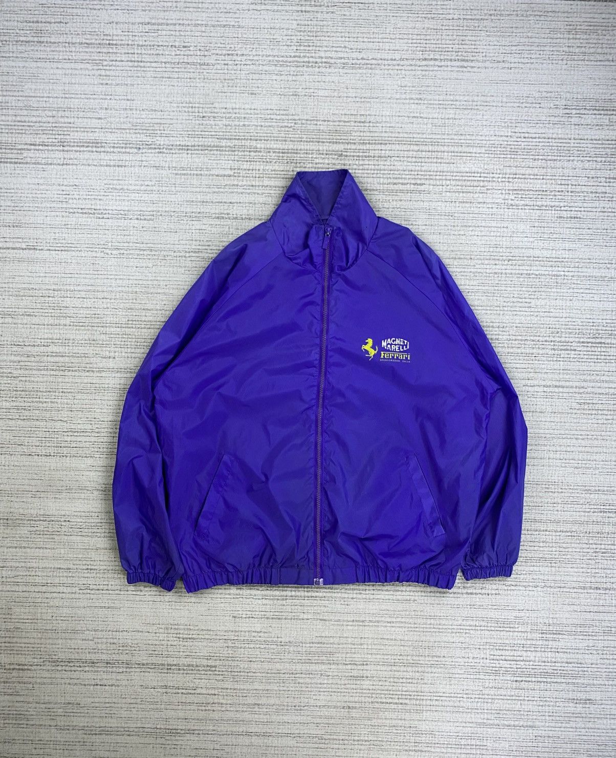 Ferrari × Vintage Vintage 90s Magnet Marelli X Ferrari Racing Nylon Jacket Size US L / EU 52-54 / 3 - 2 Thumbnail