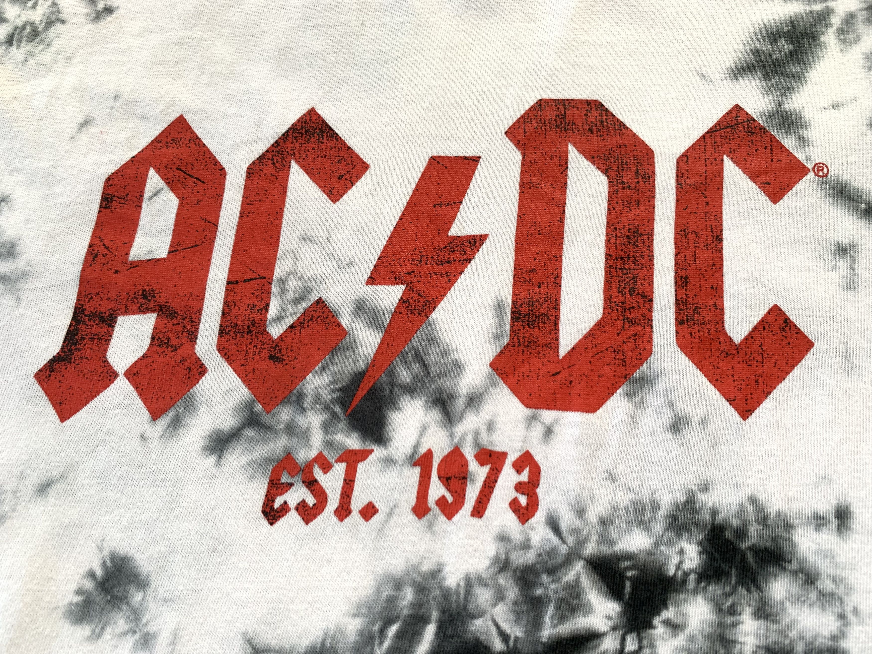 AC/DC × Band Tees × Vintage AC/DC Tie Dye T Shirt 2022 Size US S / EU 44-46 / 1 - 5 Thumbnail