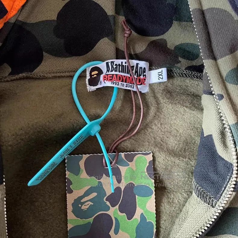 Bape BAPE x Readymade Camo Shark Hoodie. Size US XXL / EU 58 / 5 - 6 Thumbnail