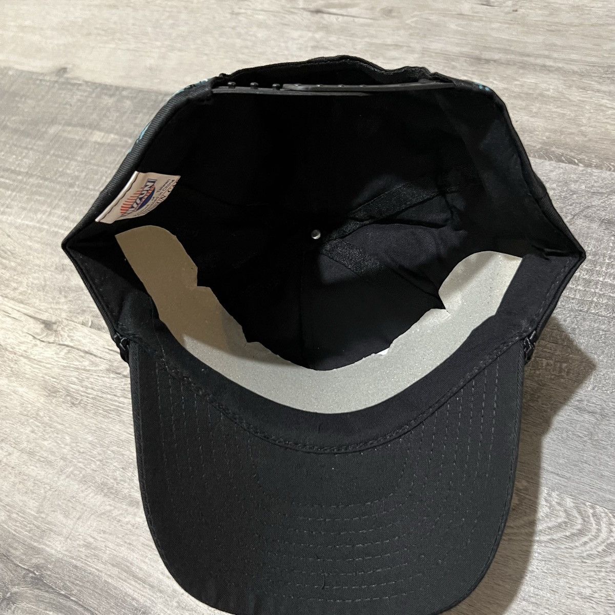 Nissan VTG American Thunder 90s Black Lightning Biker Trucker Hat Size ONE SIZE - 5 Thumbnail