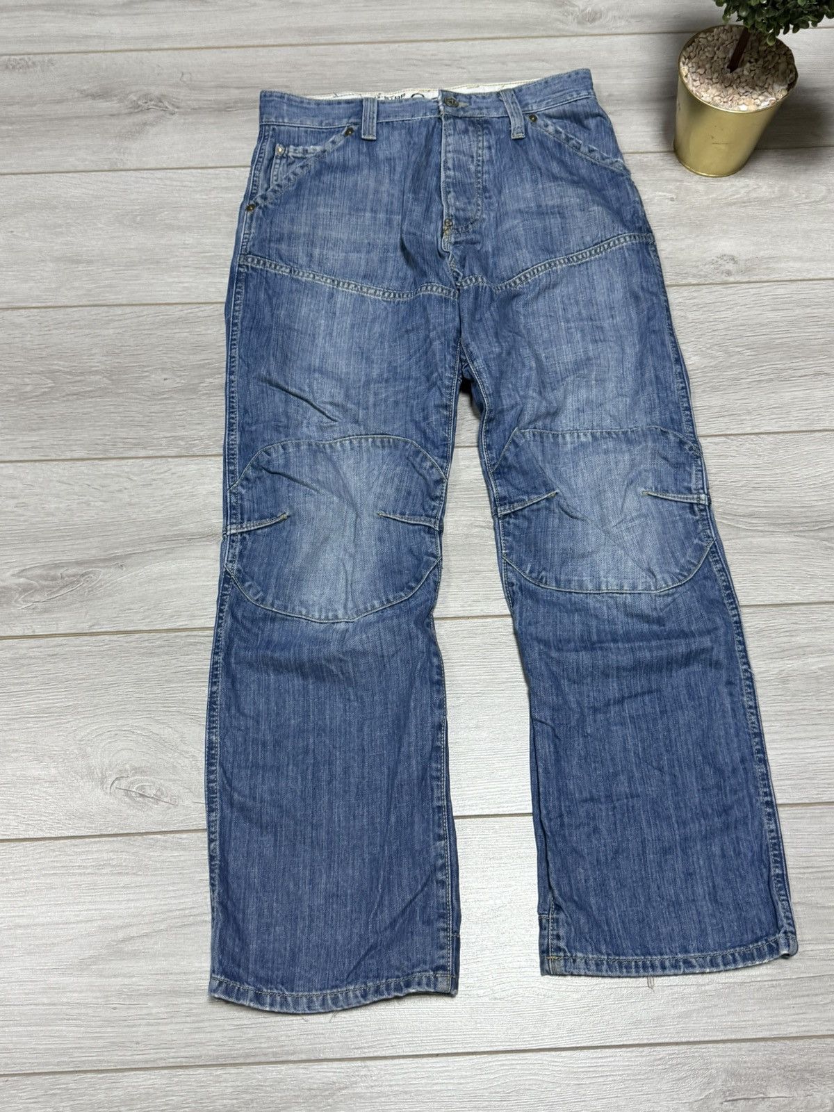 G-Star G star vintage denim wide pants jeans Size US 30 / EU 46 - 7 Thumbnail
