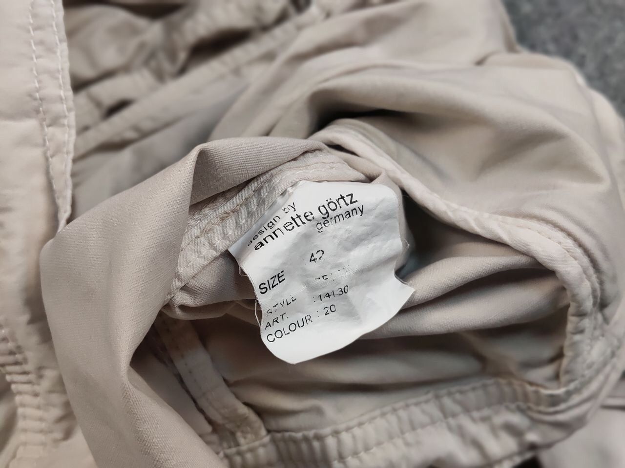 Annette Gortz Vintage Annette Gortz Cotton Light Blazer Zip Jacket Size M / US 6-8 / IT 42-44 - 19 Thumbnail