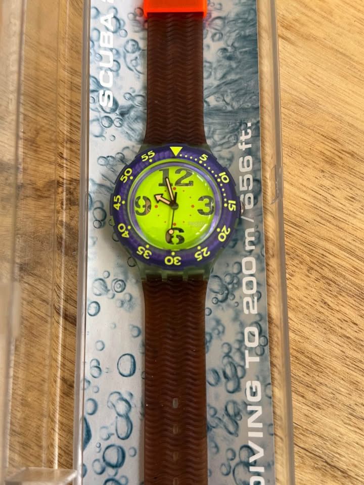 Swatch Swatch Spray Up SDN103 1992 Scuba 200 - New Old Stock 🌊⌚ Size ONE SIZE - 1 Thumbnail