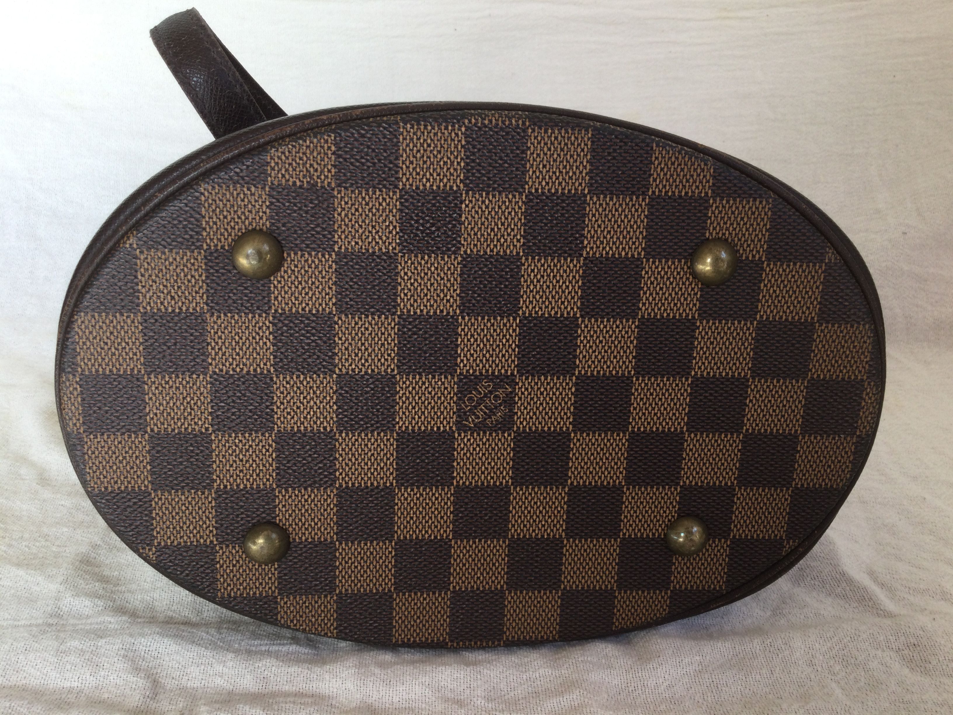 Louis Vuitton Pre-Owned Louis Vuitton Brown Checkered Bucket Bag Size ONE SIZE - 5 Thumbnail
