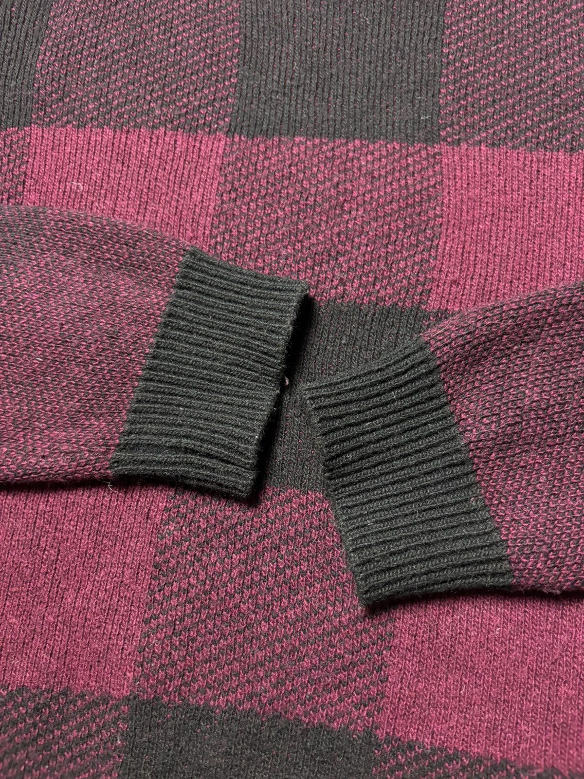 Woolrich Woolen Mills Woolrich Men’s Checked Crewneck Sweater – US M Size US L / EU 52-54 / 3 - 6 Thumbnail