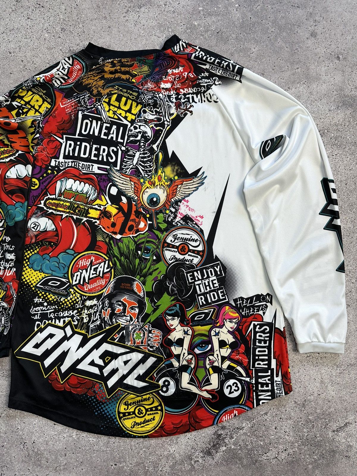 O'Neill Vintage O’neal Mayhem Motocross Racing Jersey Fox Y2K Size US L / EU 52-54 / 3 - 10 Thumbnail
