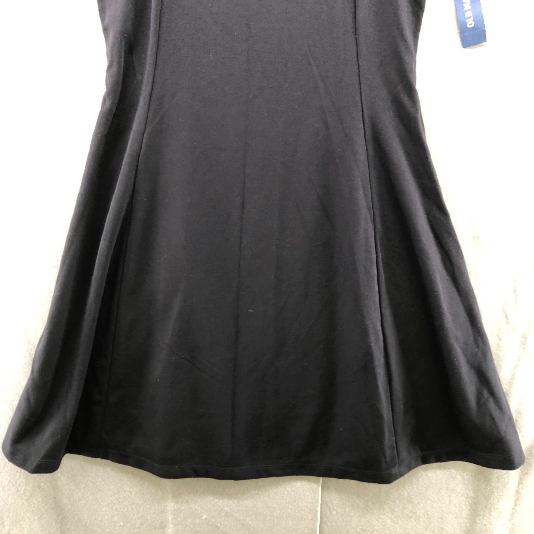 Old Navy NWT Old Navy Sleeveless Skater Dress Size S Black Fit Flare Ponte Knit Size S / US 4 / IT 40 - 4 Thumbnail
