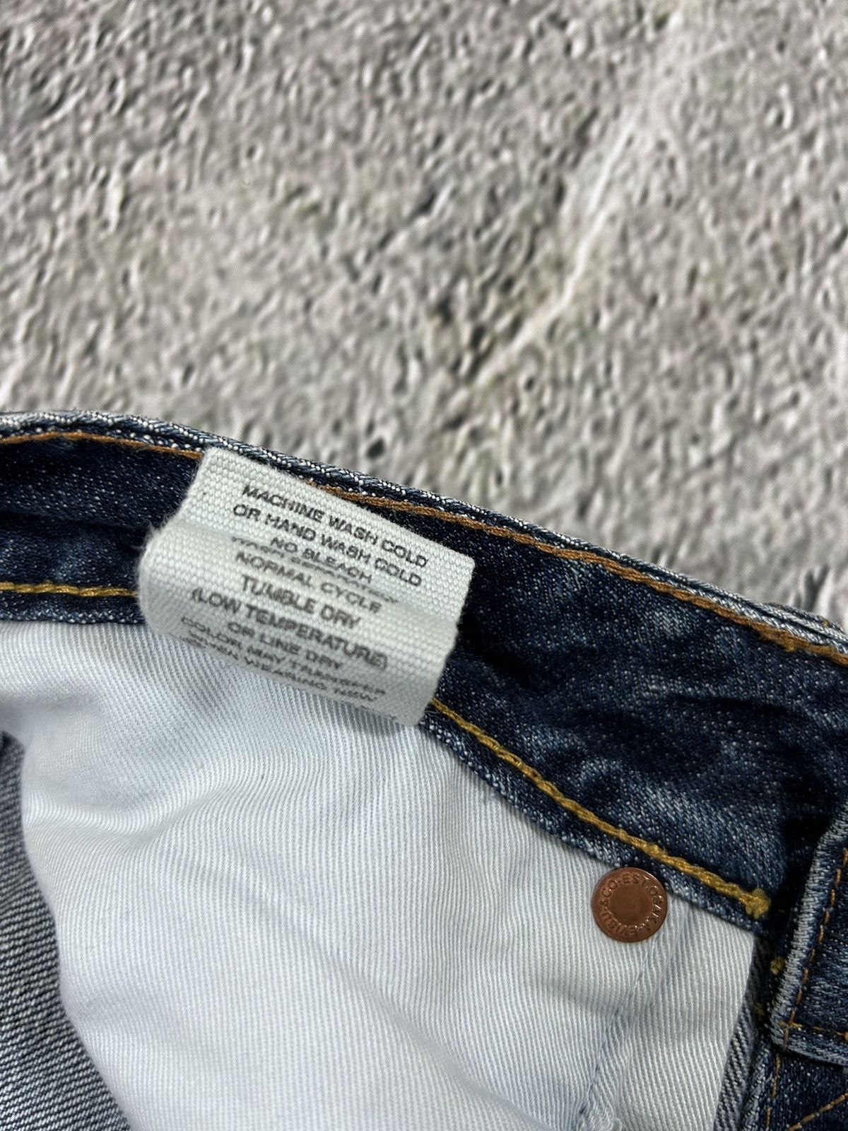 Evisu × Japanese Brand × Vintage Evisu jeans vintage navy white seagulls Genes Size US 30 / EU 46 - 10 Thumbnail