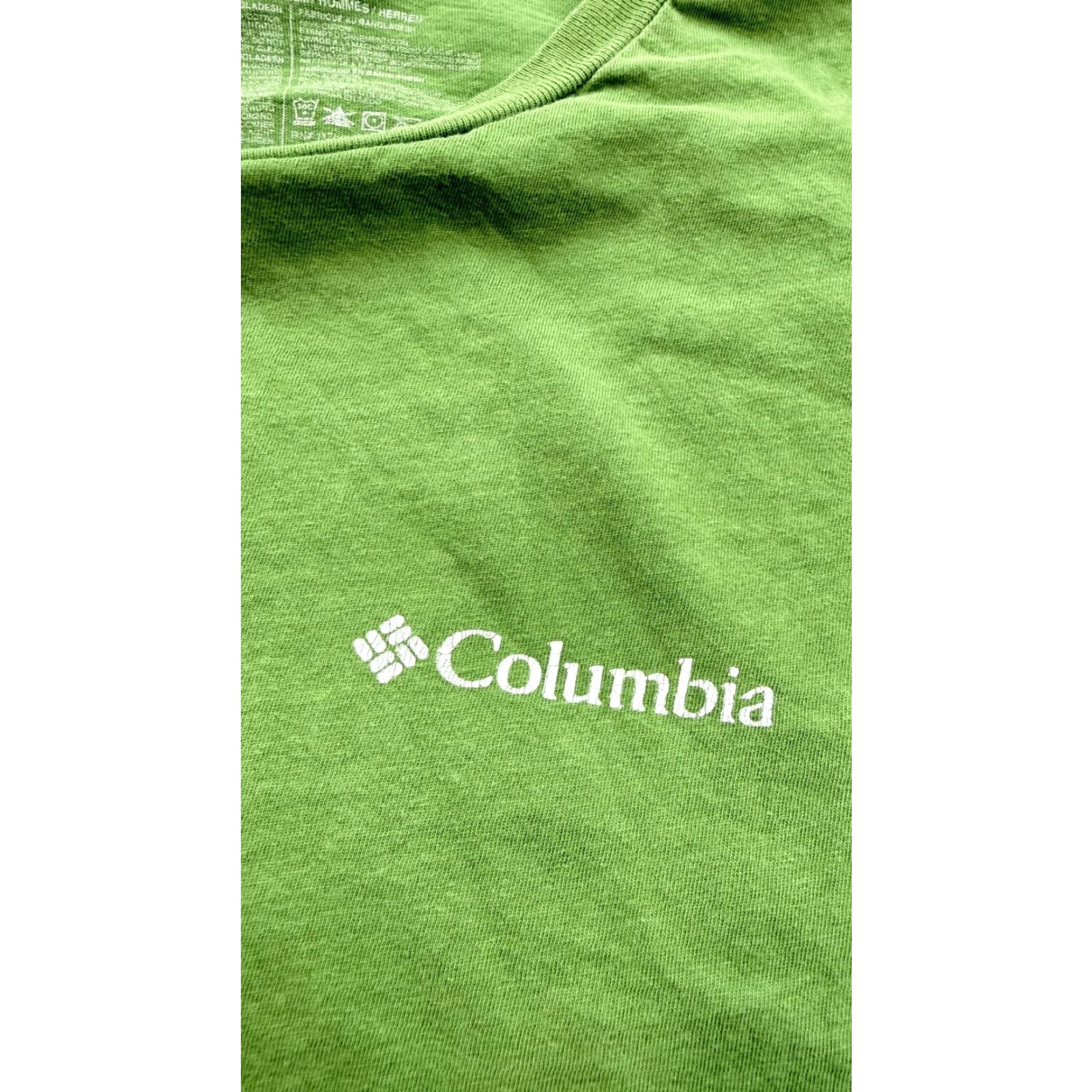Vintage VINTAGE Columbia Shirt Mens 2XL Green Bear Graphic Tee Tagless Crew Neck Short Sleeve Graphic Print Outdoor Nature Mens Size US XXL / EU 58 / 5 - 3 Thumbnail