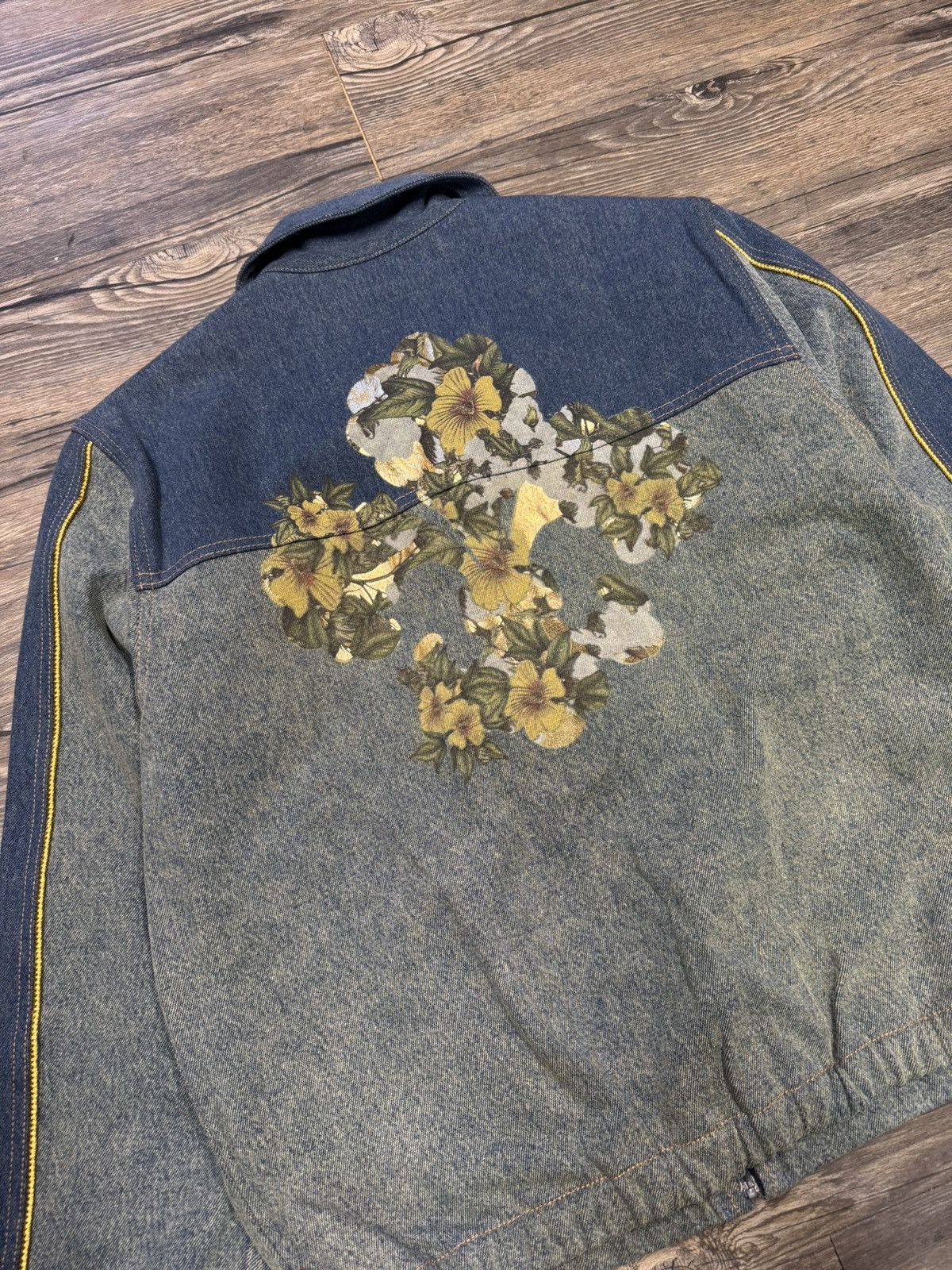 DENIM TEARS × Levi's Denim Tears x Levis Gold Roped Denim Jacket Size US M / EU 48-50 / 2 - 8 Thumbnail