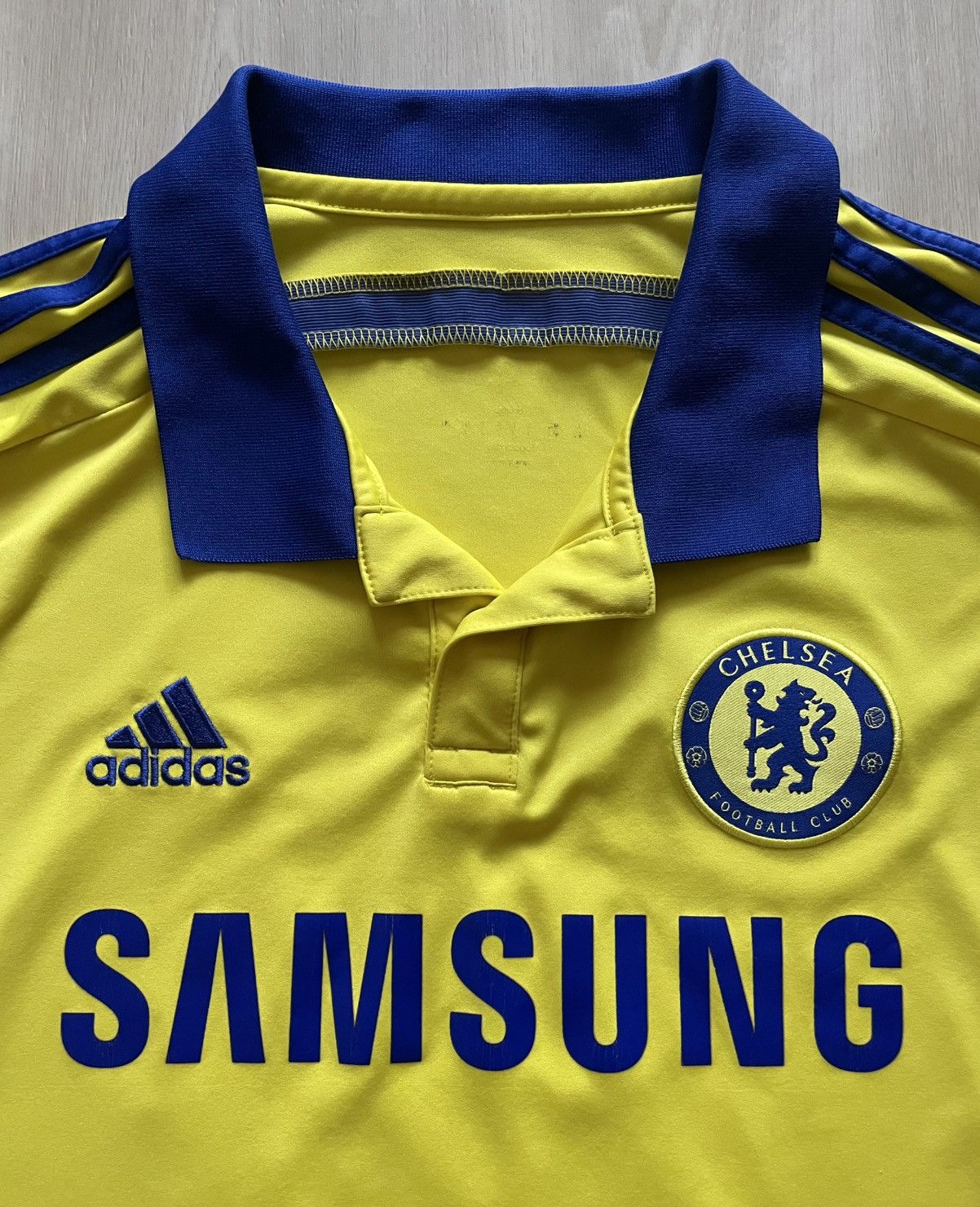 Adidas 2014/15 Adidas Chelsea #15 FC Away Soccer Jersey Size Large Size US L / EU 52-54 / 3 - 3 Thumbnail