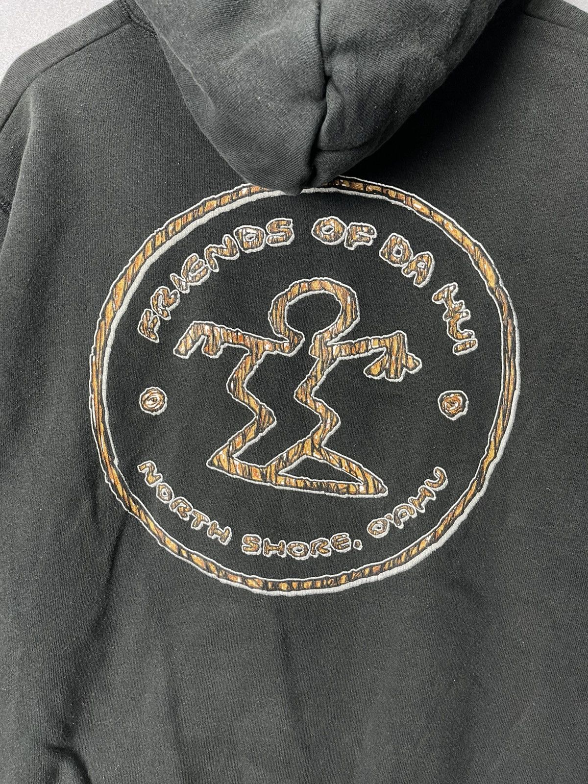 Vintage D.A.HUI Back Graphic Pullover Hoodie Size Large