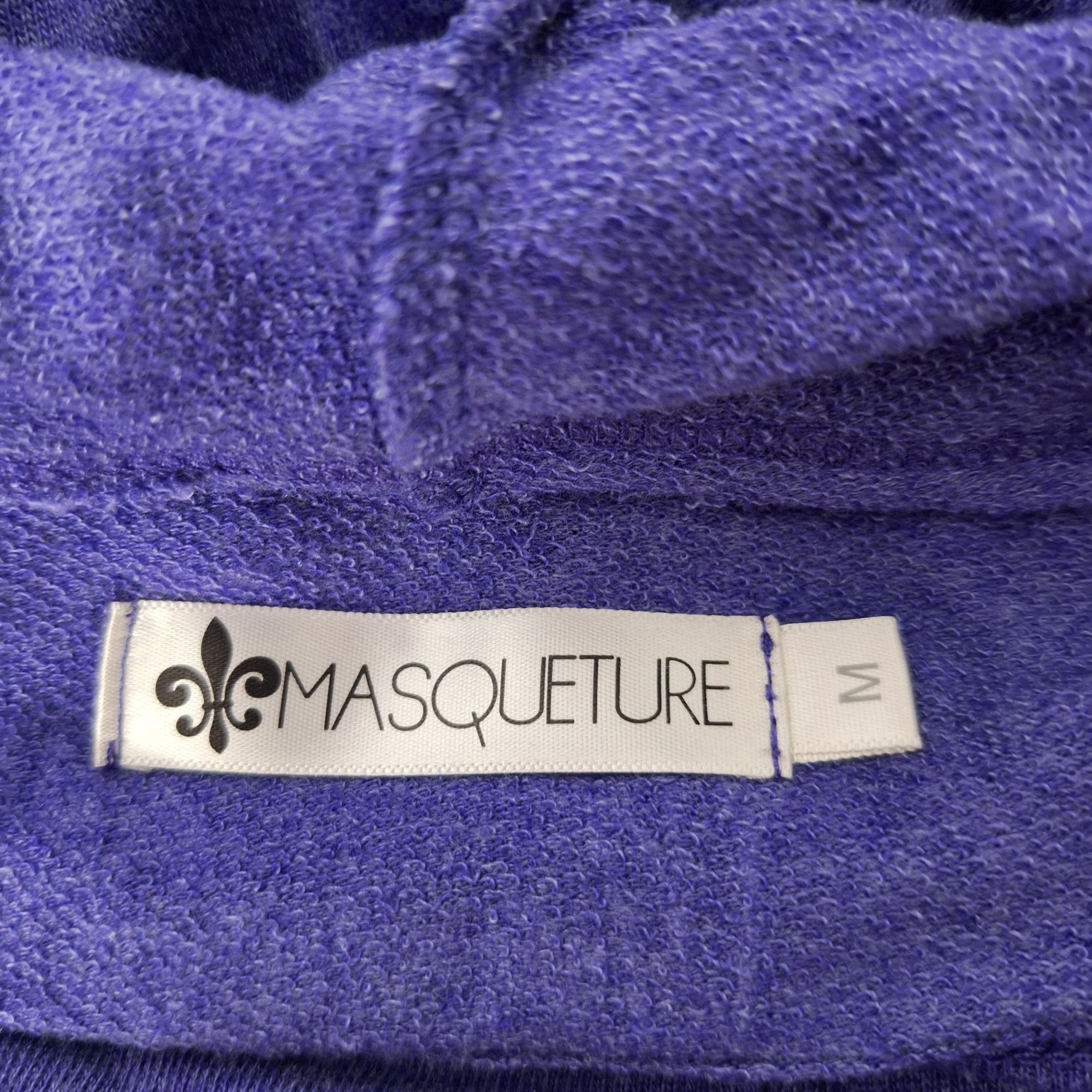 Other Masqueture Dance Hoodie Med Purple Holographic Open Back Str Size M / US 6-8 / IT 42-44 - 4 Thumbnail