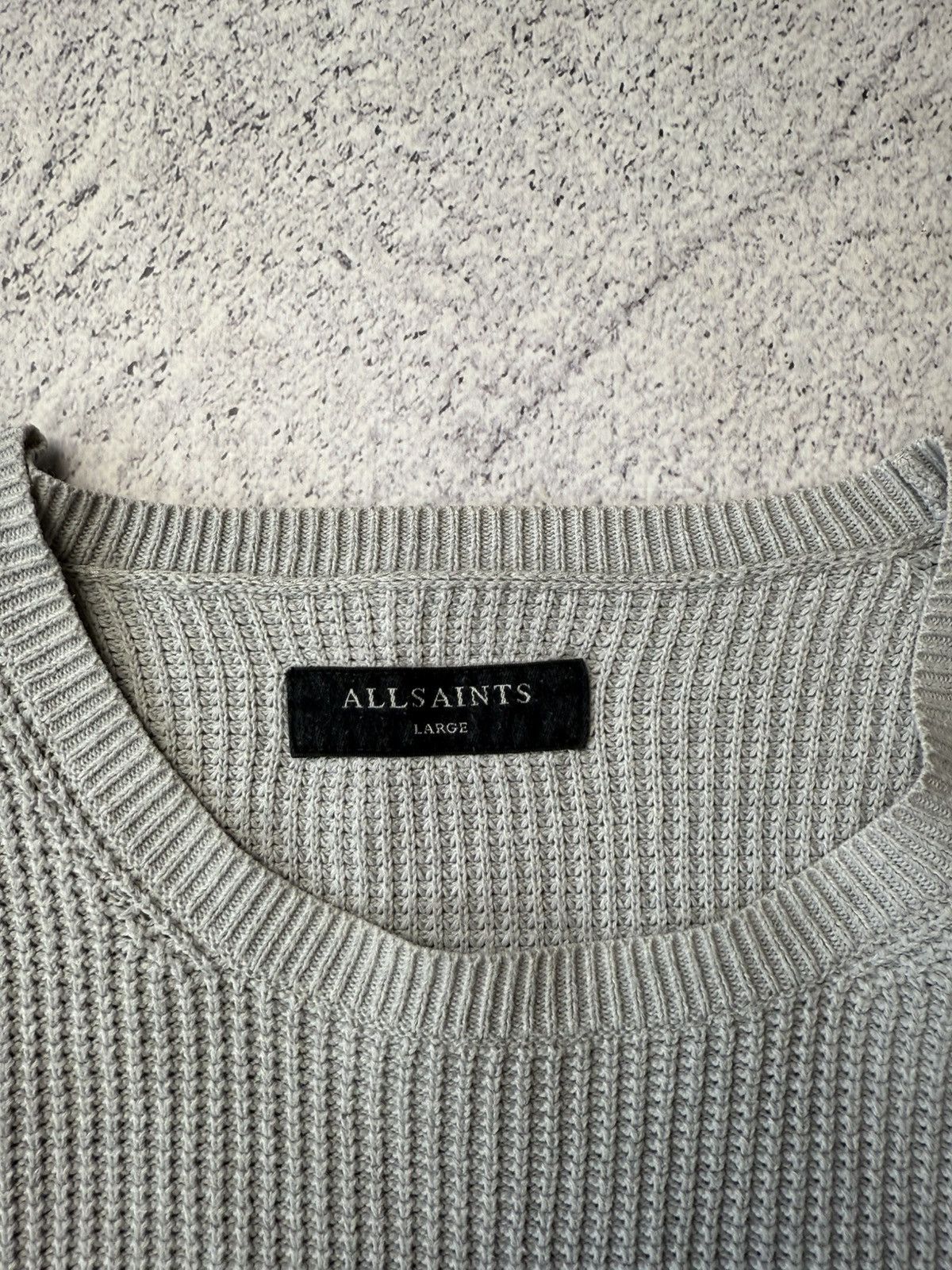 Other Vintage Allsaints Knitted Sweater Luxury Japanese Y2K Size US L / EU 52-54 / 3 - 14 Thumbnail