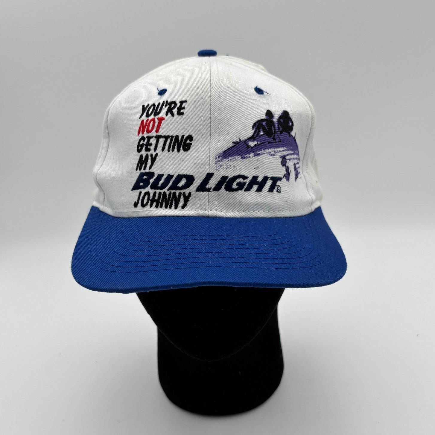 Vintage Rare Vintage 1995 Bud Light You're Not Getting My Bud Hat Size ONE SIZE - 1 Thumbnail
