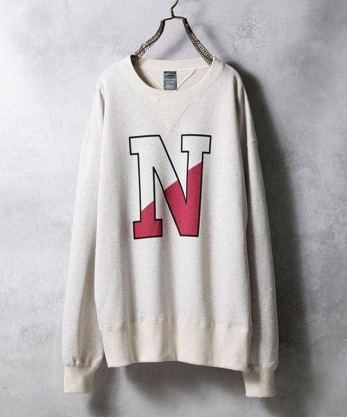 Number (N)ine number nine VINTAGE GAZETTE N-LOGO CREWNECK SWEATSHIRT Size US M / EU 48-50 / 2 - 1 Thumbnail