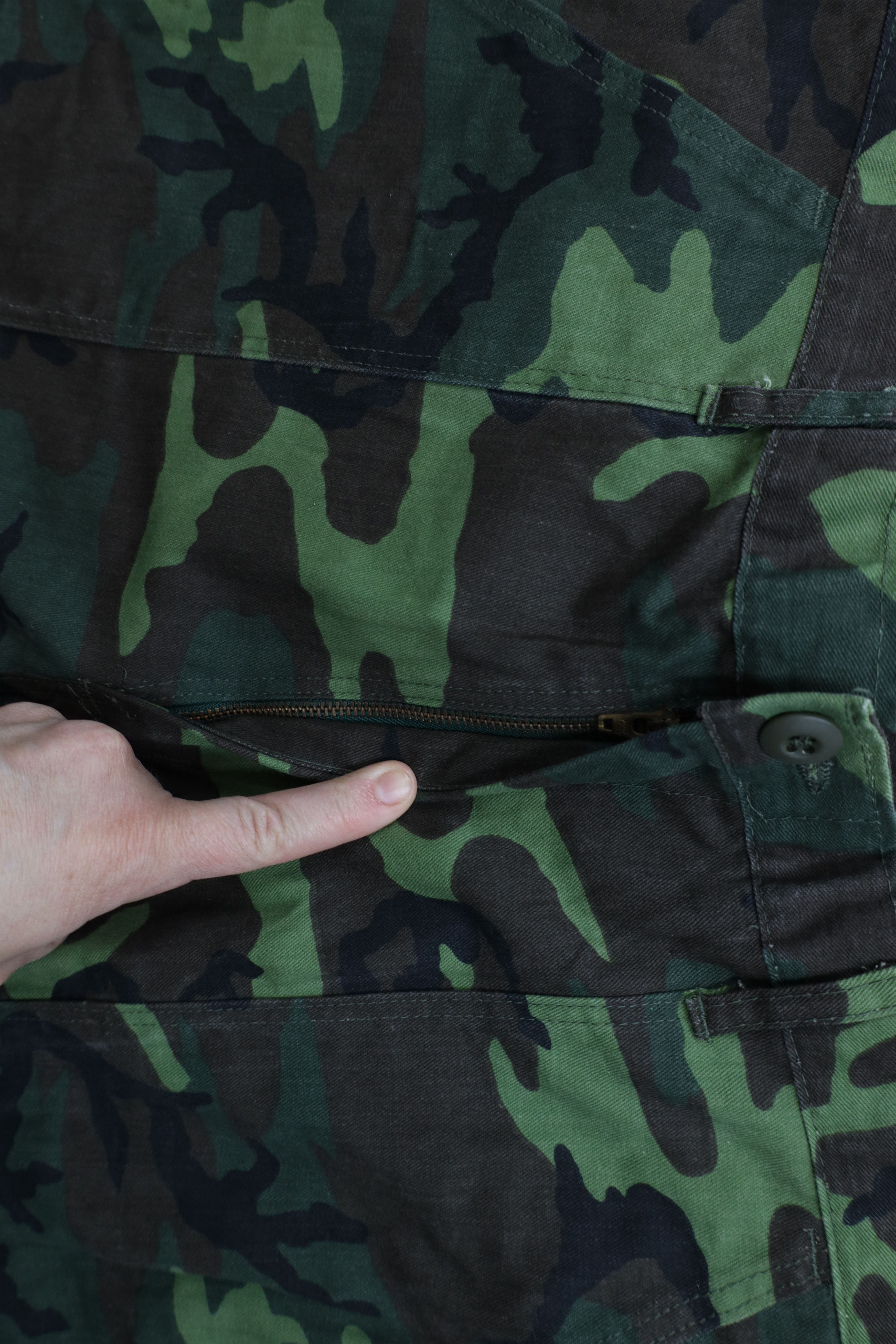 FiveBrother × Vintage Vintage 70s Five Brother Camouflage Wide Leg Cargo Pants USA Size US 34 / EU 50 - 8 Thumbnail
