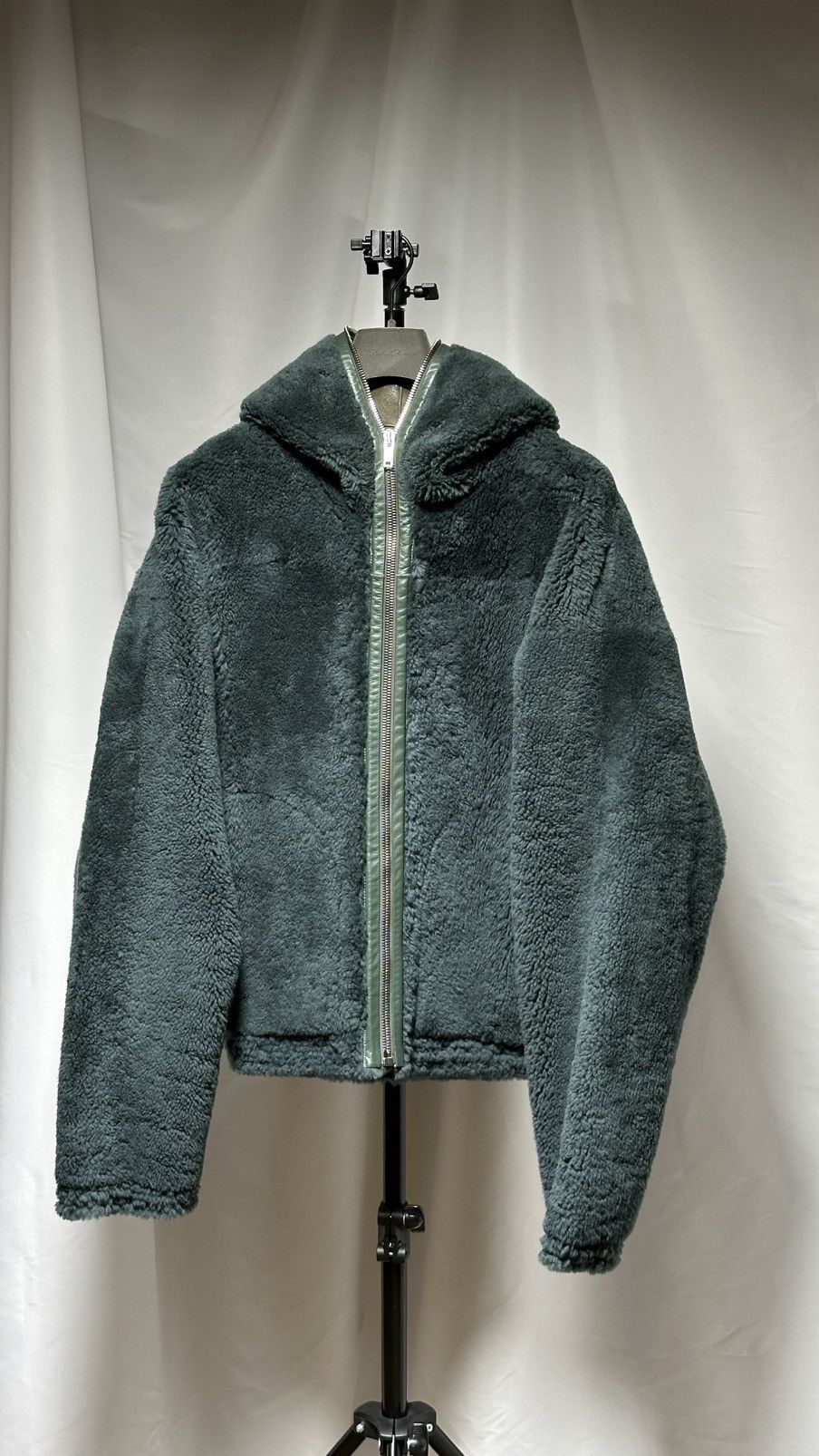 Rick Owens Rick Owens Alice Strobe Leather Jacket SS24 | Grailed