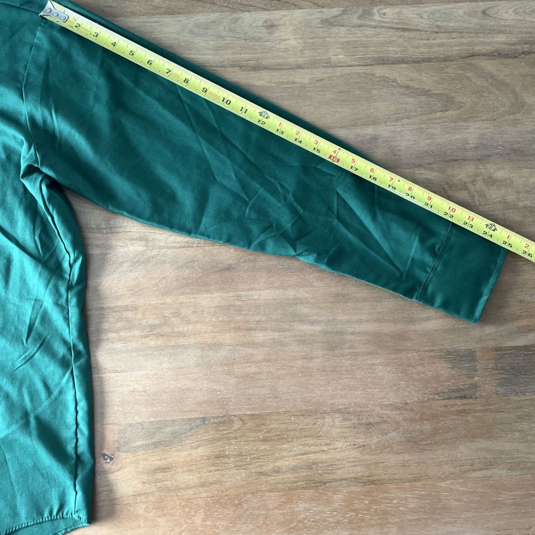J Brand VINTAGE BVD Traditionals Rockabilly 1940s Mens Long Sleeve Button-Front Collar 16.5 35 Green 46 Chest M Size US M / EU 48-50 / 2 - 5 Thumbnail