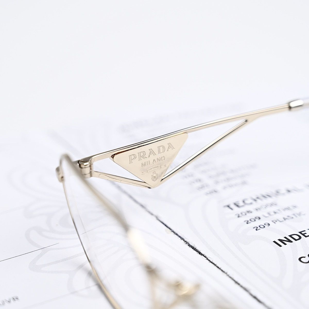 Prada PRADA 0PR A53V GLASSES Size ONE SIZE - 4 Thumbnail