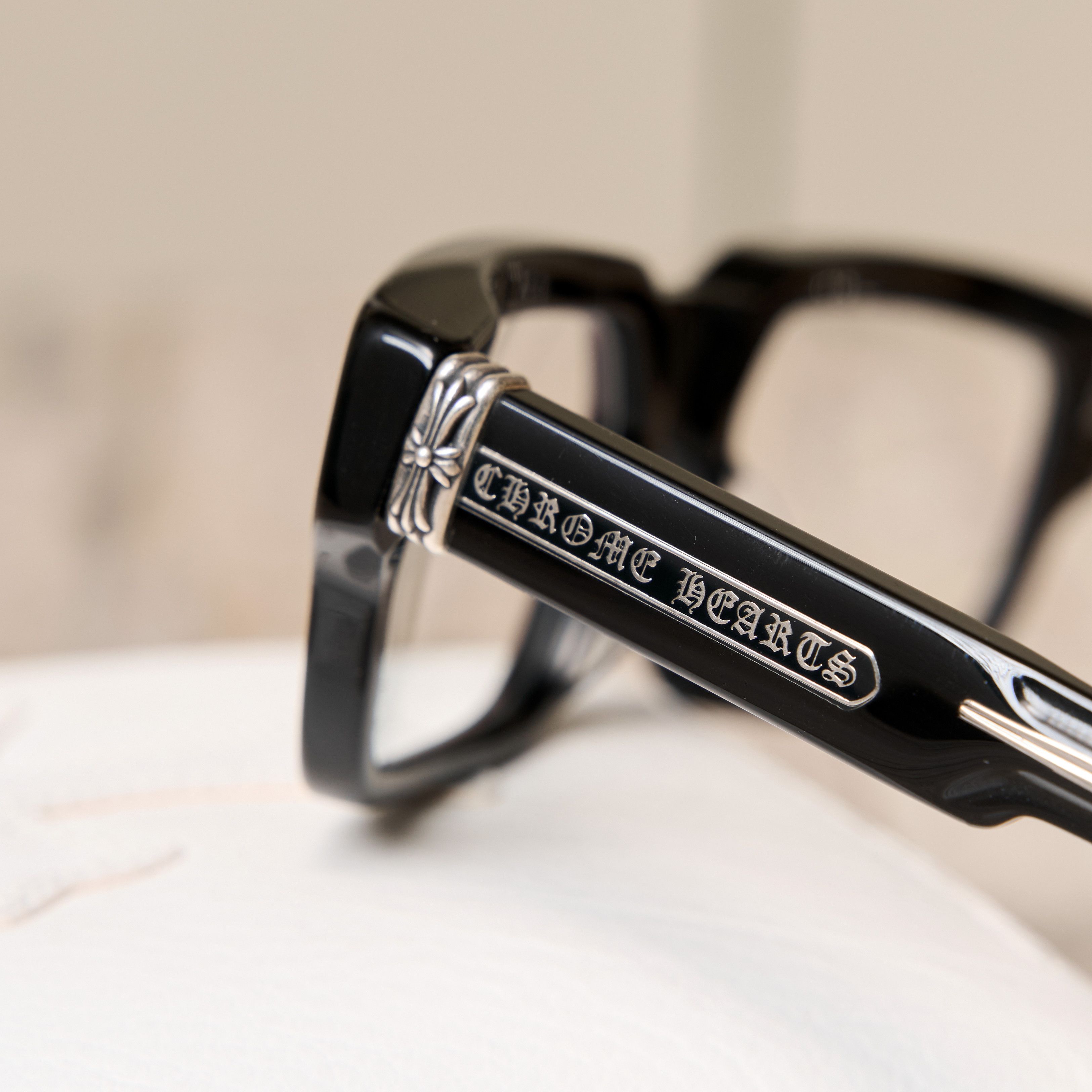 Chrome Hearts CHROME HEARTS 2 THICK BLACK Size ONE SIZE - 3 Thumbnail