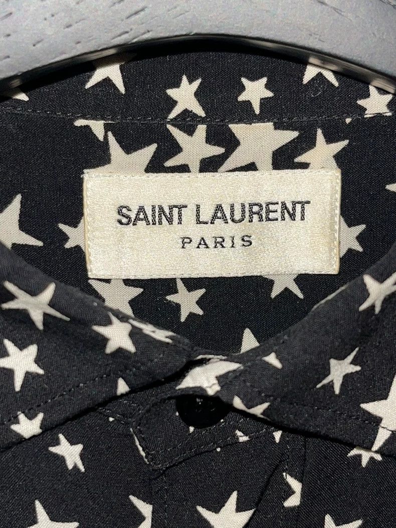 Yves Saint Laurent Saint Laurent size 39 16 FW baby's breath shirt 2502-Nexta Size US M / EU 48-50 / 2 - 5 Thumbnail