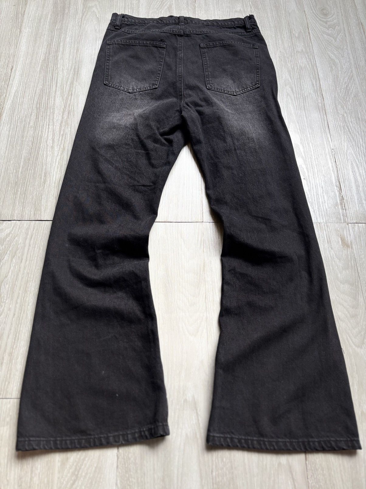 If Six Was Nine LEE Lace up flare jeans Size US 26 / EU 42 - 3 Thumbnail