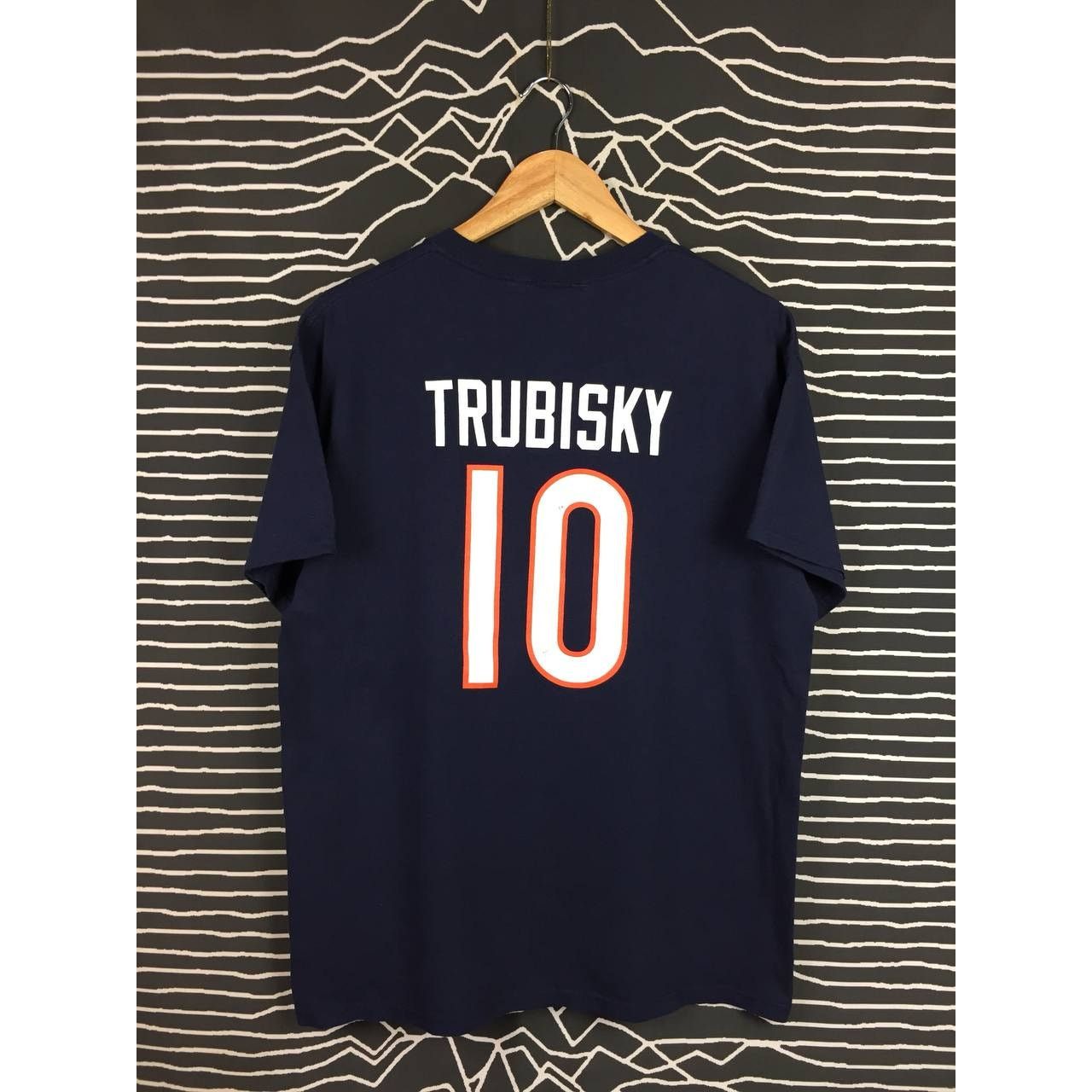 NFL × Sports Specialties × Vintage NFL Team Apparel Chicago Bears Mitchell Trubisky Tee Size US L / EU 52-54 / 3 - 4 Thumbnail