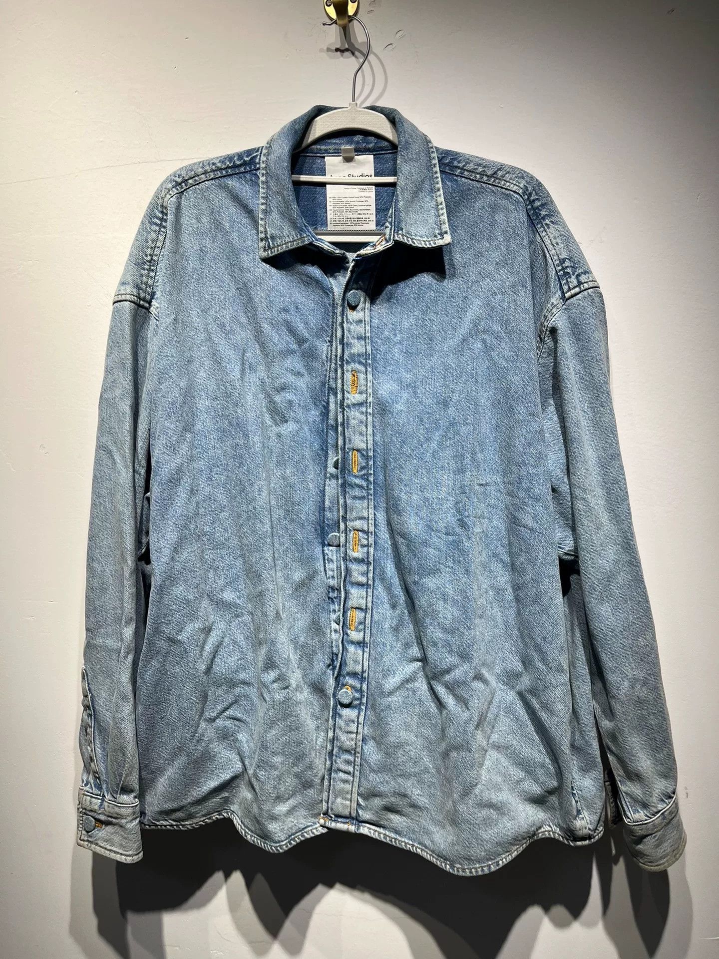 Acne Studios Acne Studios Retro Denim Shirt XS Men Size US XS / EU 42 / 0 - 1 Thumbnail