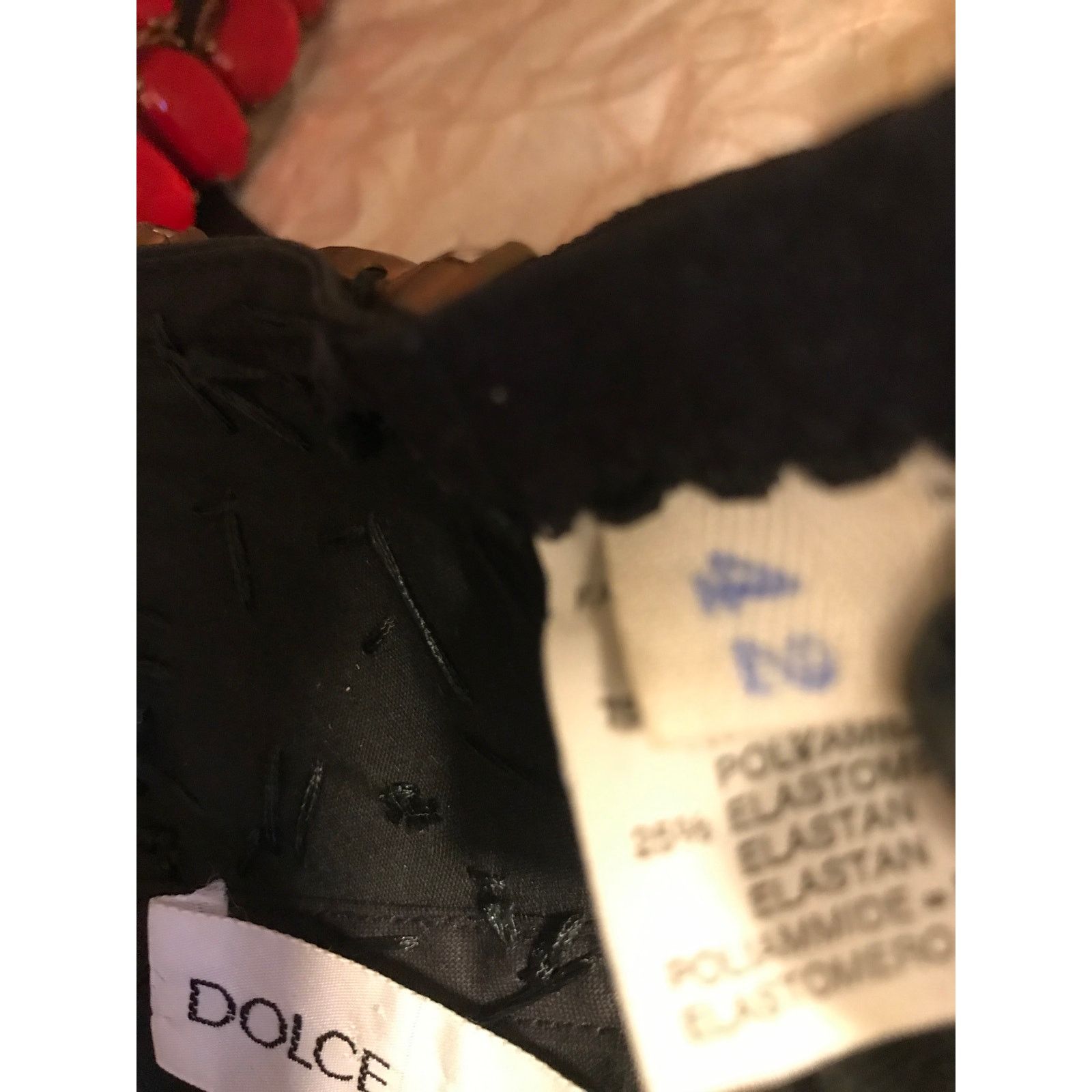 Dolce & Gabbana Vintage Dolce & Gabbana Gem Bra Top 42 Crystral Embellished Size L / US 10 / IT 46 - 14 Thumbnail