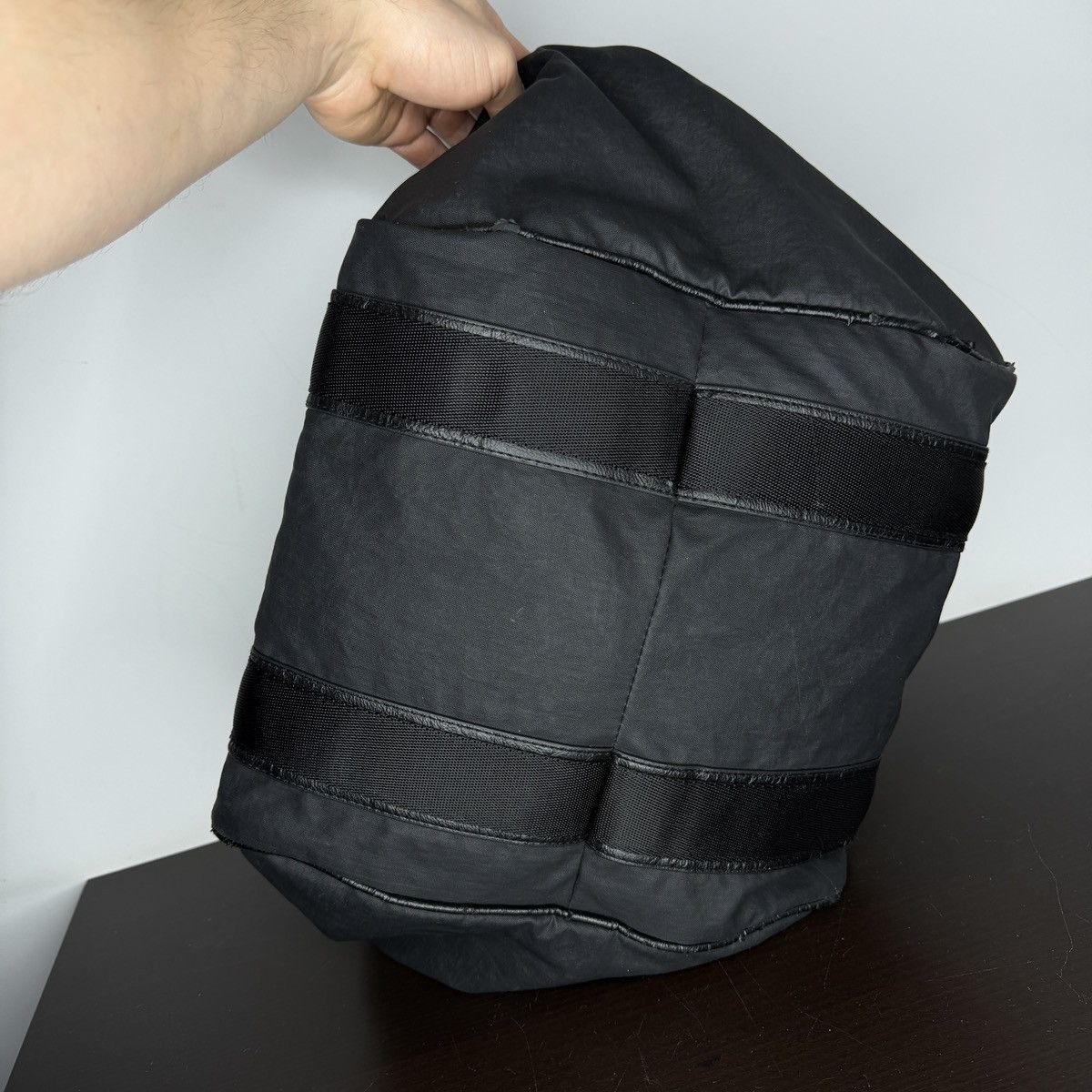 Adidas × Stella McCartney Adidas Stella McCartney Nylon Sports Bag Black Designer Size ONE SIZE - 7 Thumbnail