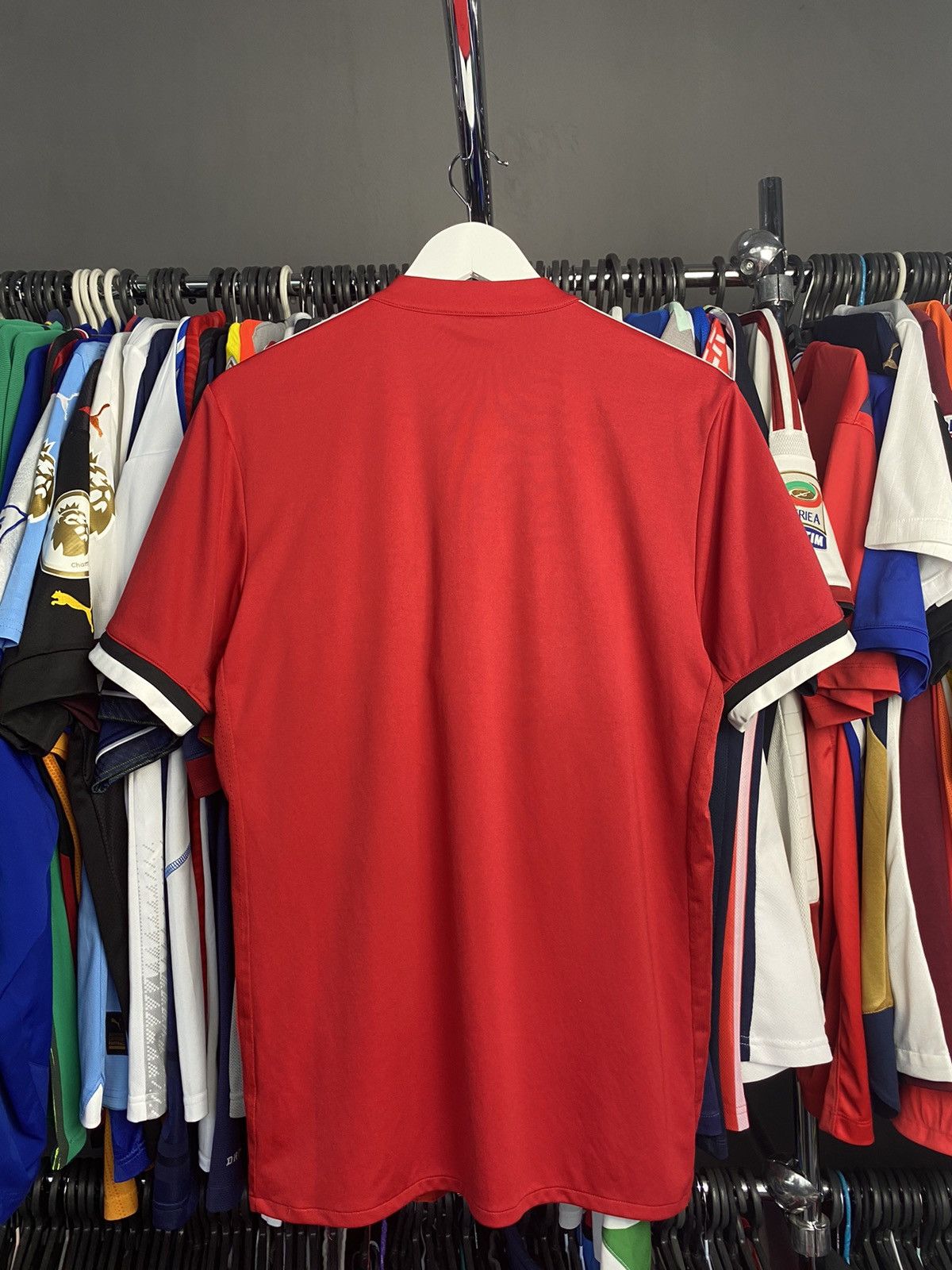 Adidas 2017/18 ADIDAS MANCHESTER UNITED SOCCER FOOTBALL JERSEY SHIR Size US M / EU 48-50 / 2 - 2 Thumbnail