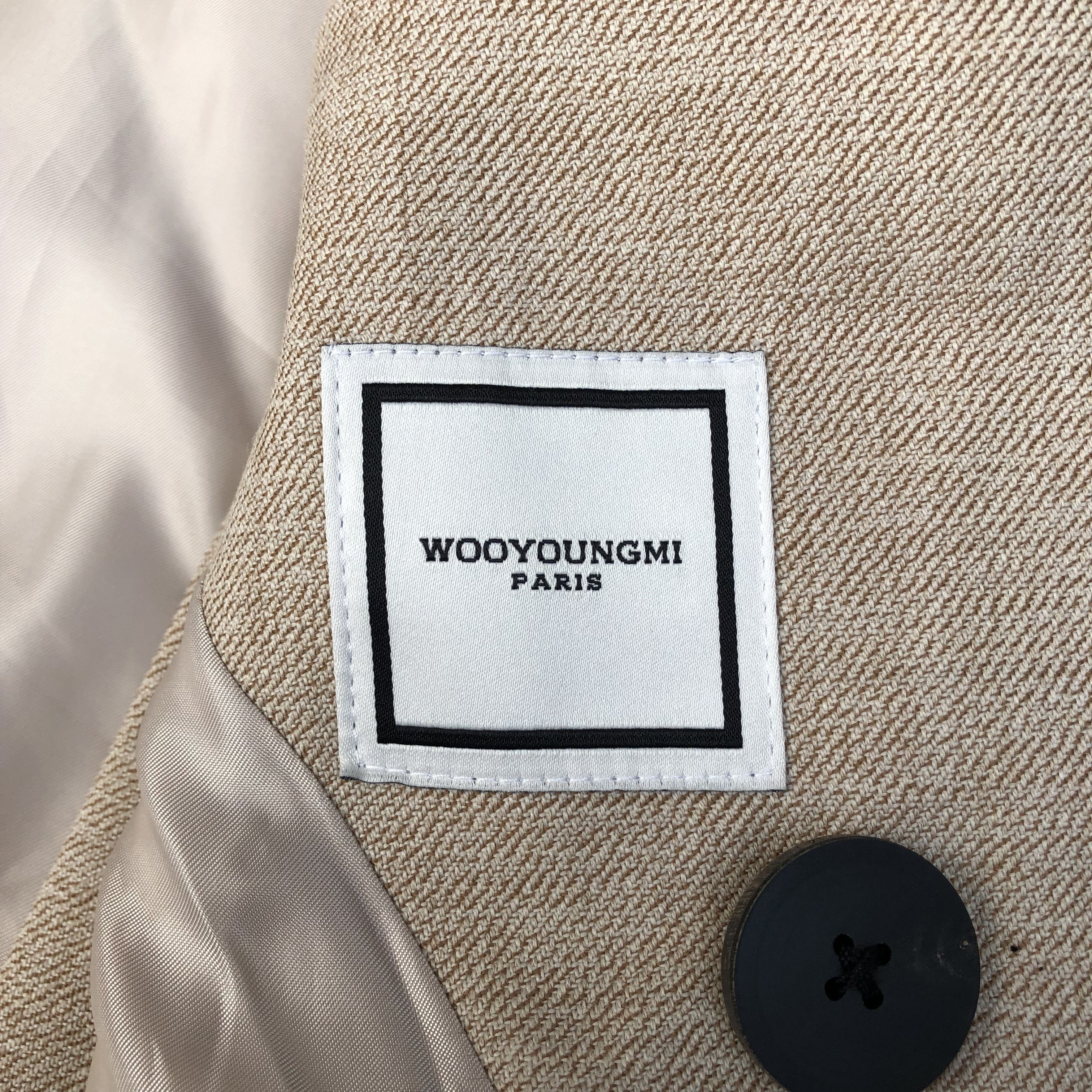 Wooyoungmi Wooyoungmi Double Breasted Wool Blazer Size 46R - 8 Thumbnail