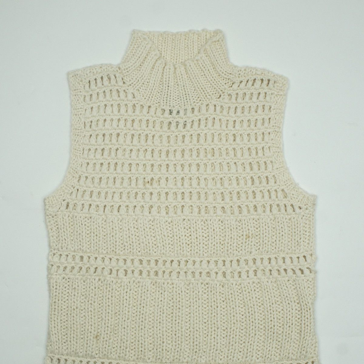 Diesel *NoTariff Diesel Turtleneck Knitted Vest Size XL / US 12-14 / IT 48-50 - 6 Thumbnail