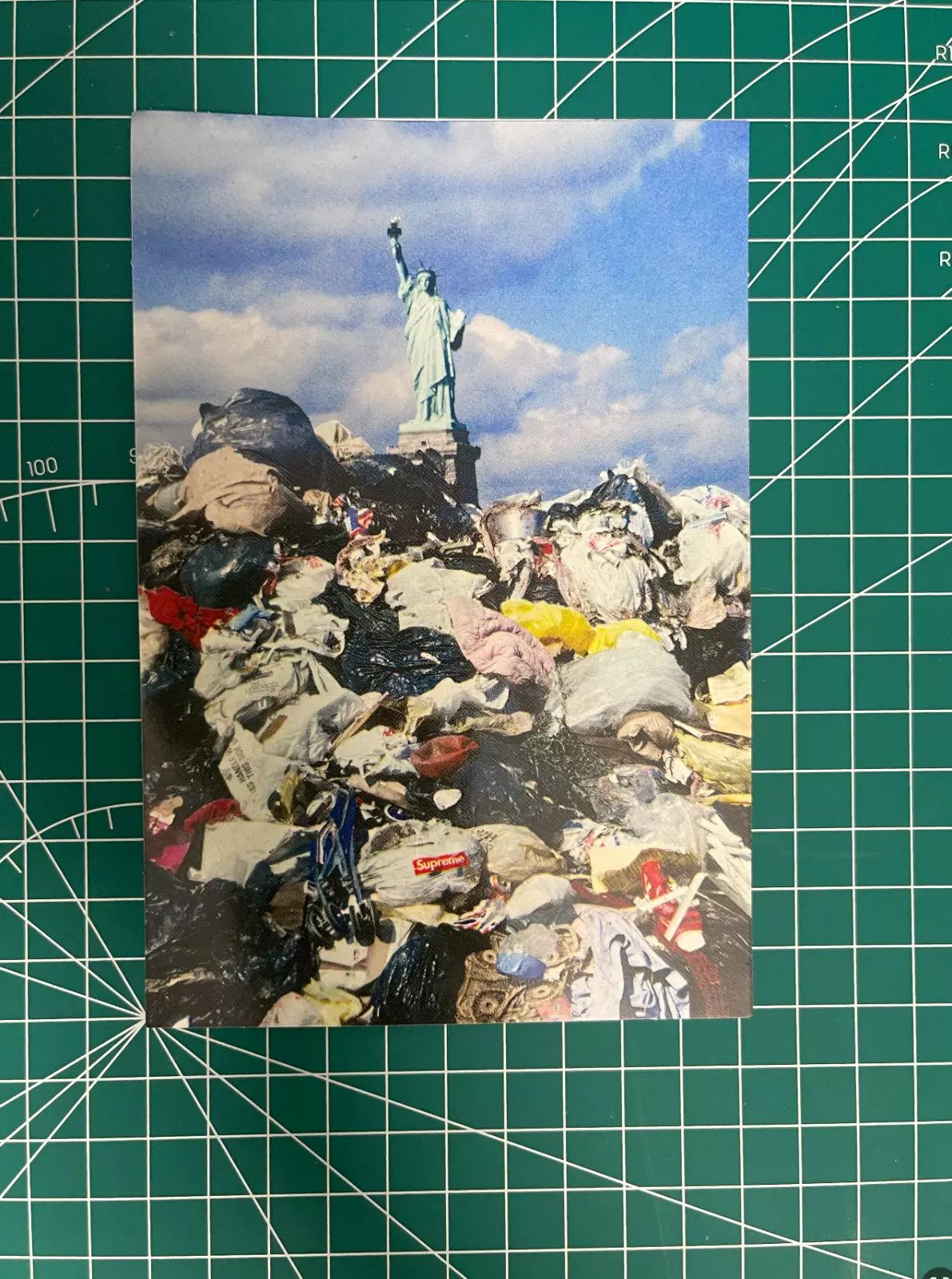 Supreme Supreme Trash Silk Scarf | Grailed
