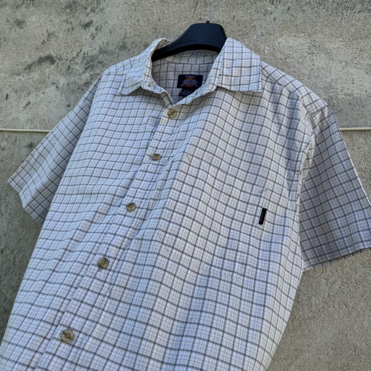 Dickies Dickies Collage Checkered Y2K Shirt Skate Workwear 00s Size US L / EU 52-54 / 3 - 3 Thumbnail