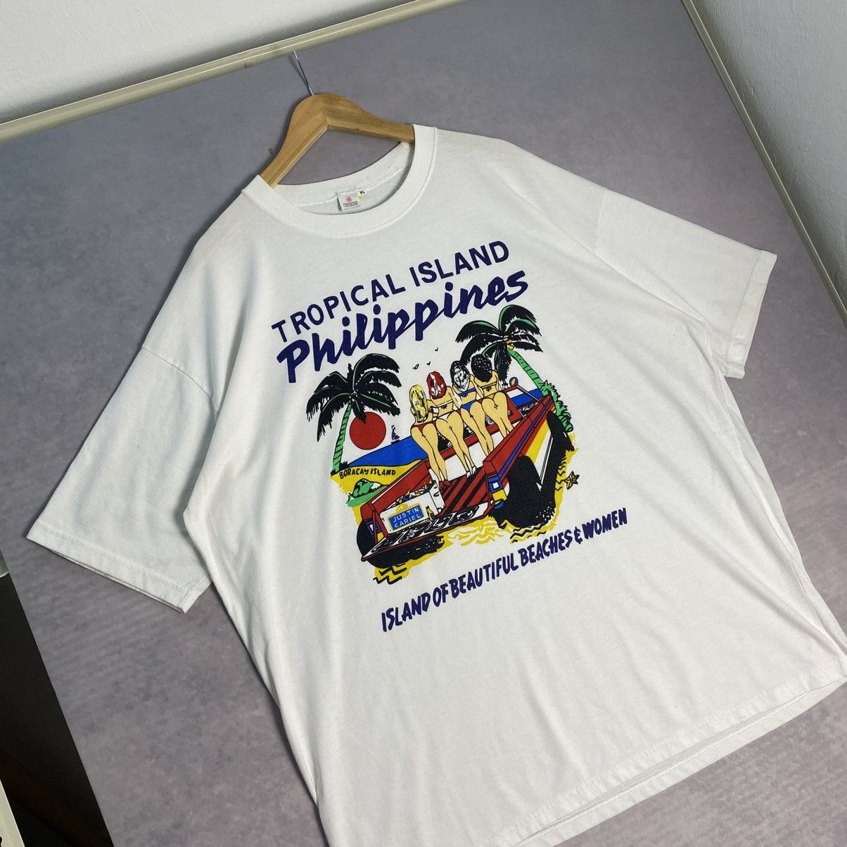 Vintage Vintage Tropical Island rare design Size US XXL / EU 58 / 5 - 5 Thumbnail