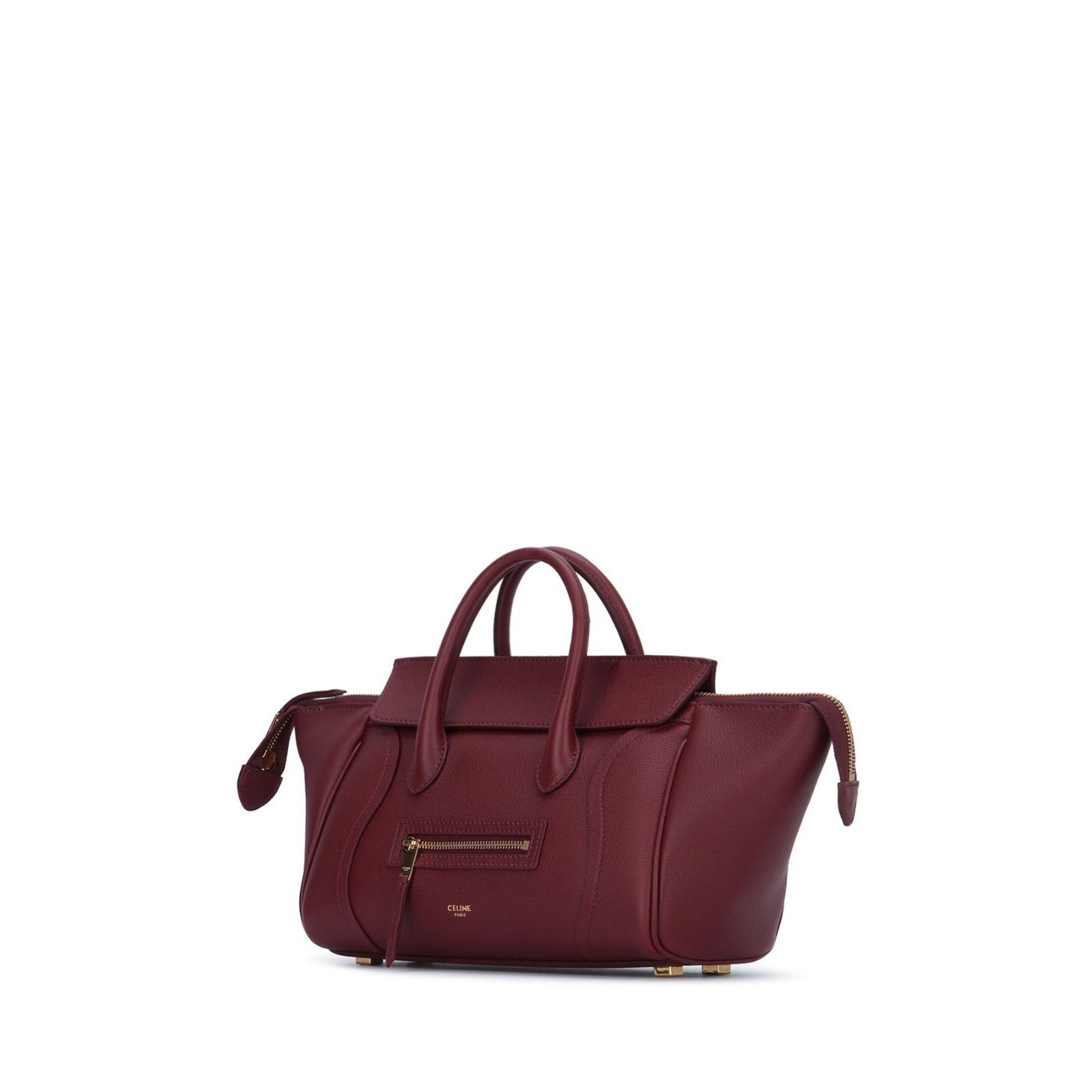 Celine CELINE Little Luggage Syrah Top Handle Bag New & Authentic Size ONE SIZE - 2 Thumbnail