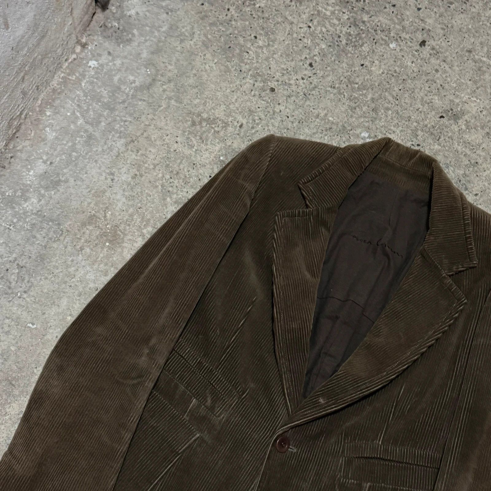 Rick Owens F/W 2002 Rick Owens cord blazer Size S / US 4 / IT 40 - 3 Thumbnail