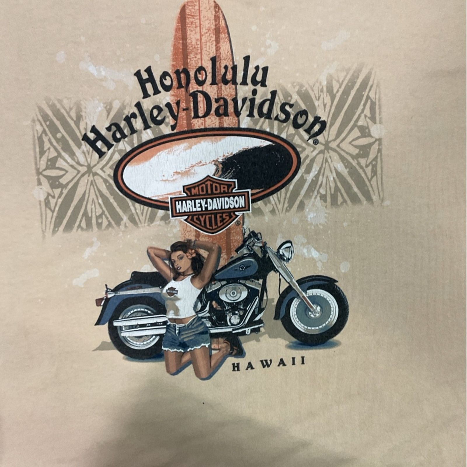 Harley Davidson Harley-Davidson Honolulu Hawaii T-Shirt Size US XL / EU 56 / 4 - 7 Thumbnail