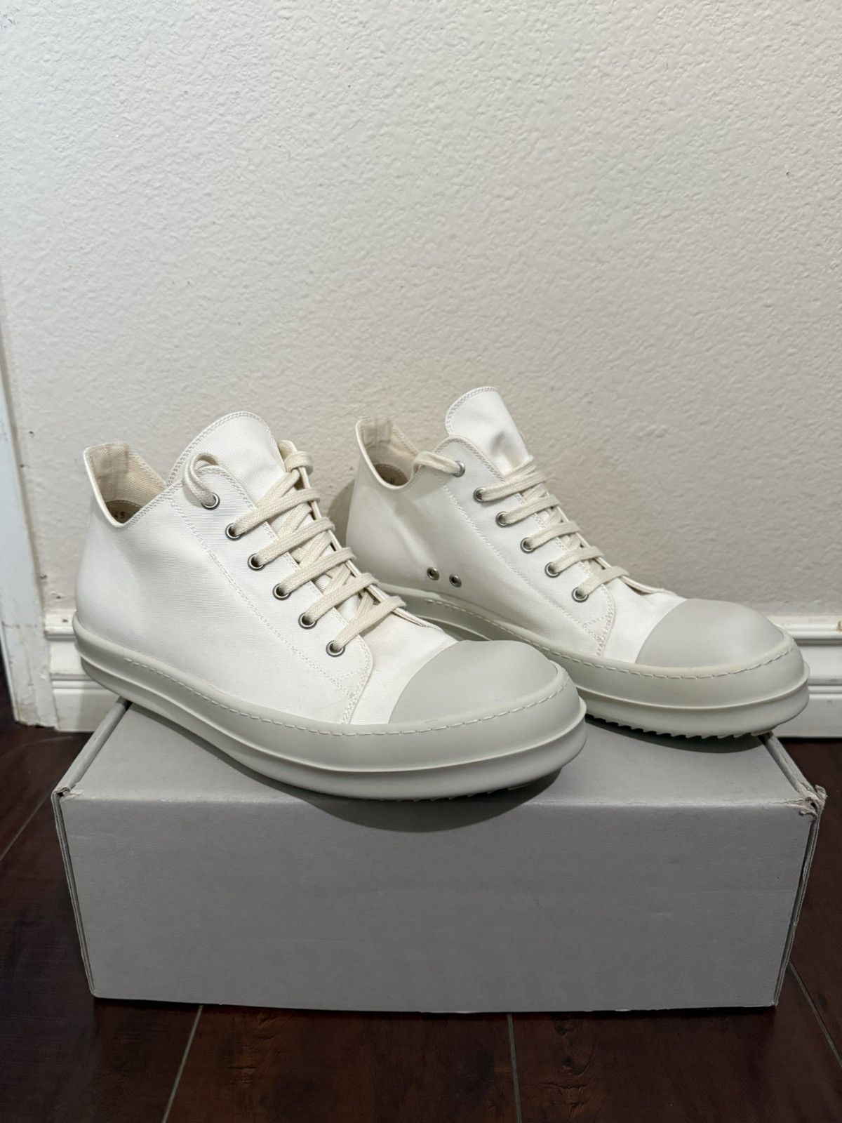 Rick Owens Drkshdw Rick Owens DRKSHDW Ramones Size US 12 / EU 45 - 1 Thumbnail