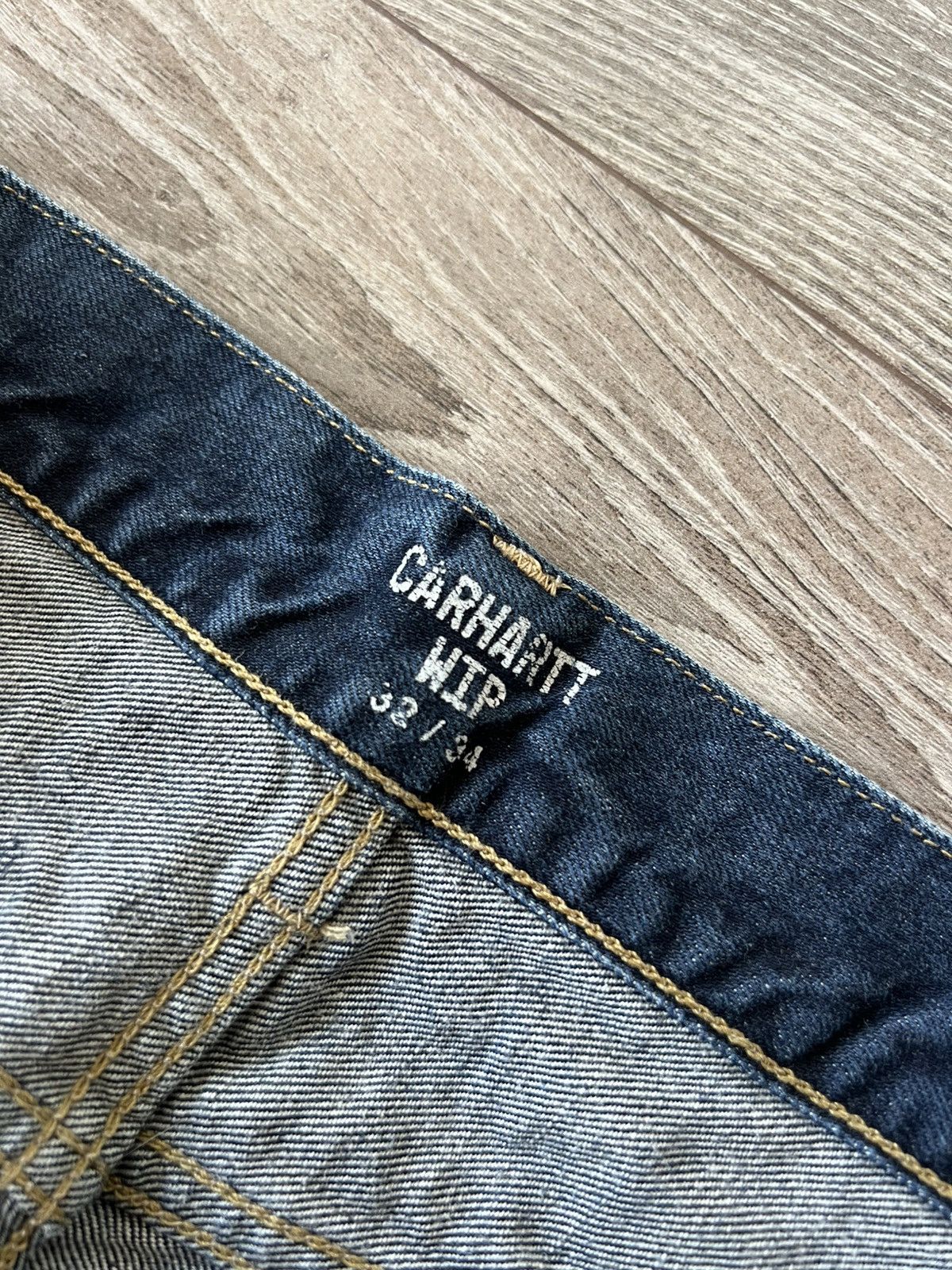 Carhartt Wip Carhartt WIP Blue Denim Selvage Vicious Pant Jeans Size US 32 / EU 48 - 14 Thumbnail