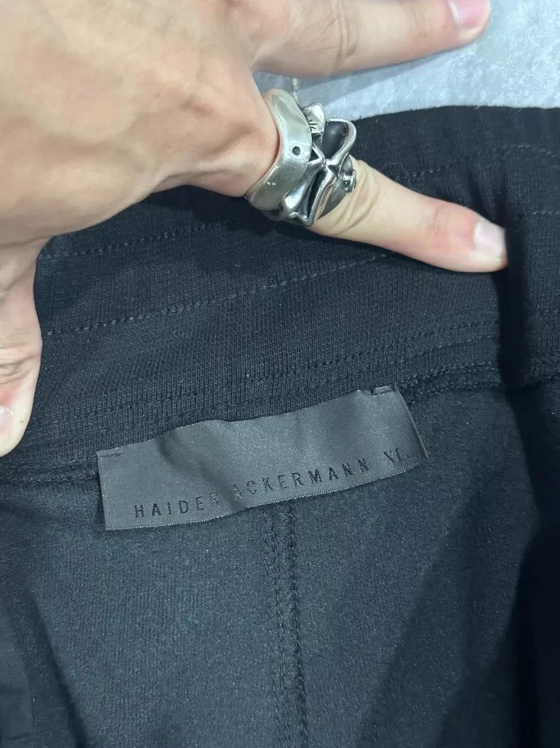 Haider Ackermann Haider Ackermann sizeXL Black and white velvet pleated ankl Size US 30 / EU 46 - 3 Thumbnail