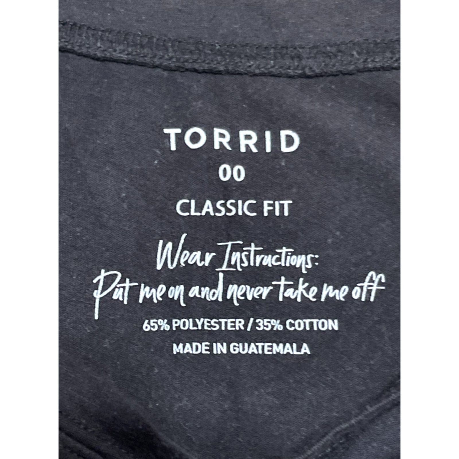 Torrid Torrid Women's T-Shirt Black 00 Bloom From Within Grow at your own Pace Regular Round Neck Casual Fall Spring Summer Mens Womens Girls Boys Size XXS / US 00 / IT 34 - 6 Thumbnail