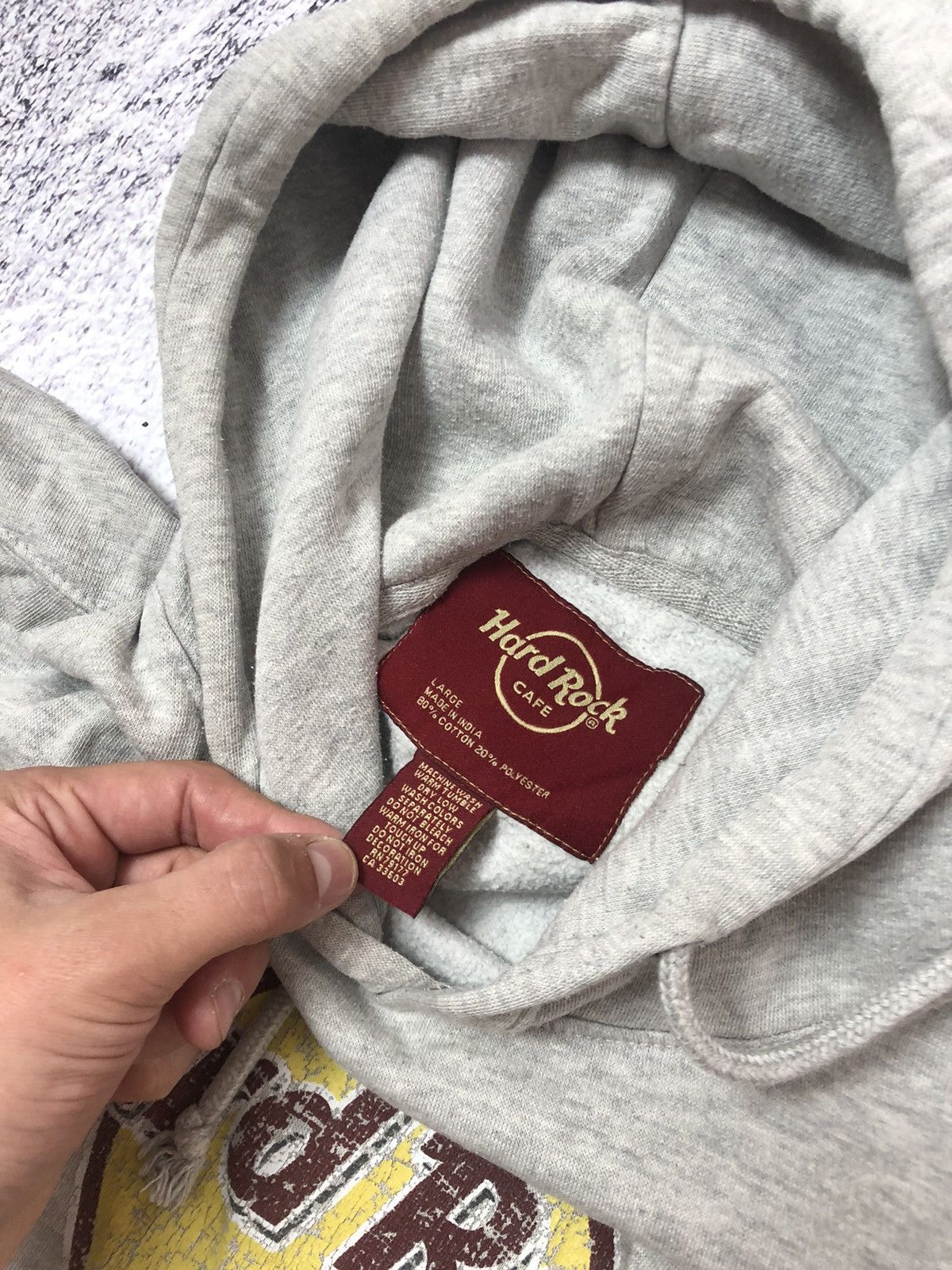 Hard Rock Cafe × Vintage Vintage men’s hoodie Hard Rock Cafe Tenerife Size US XL / EU 56 / 4 - 5 Thumbnail