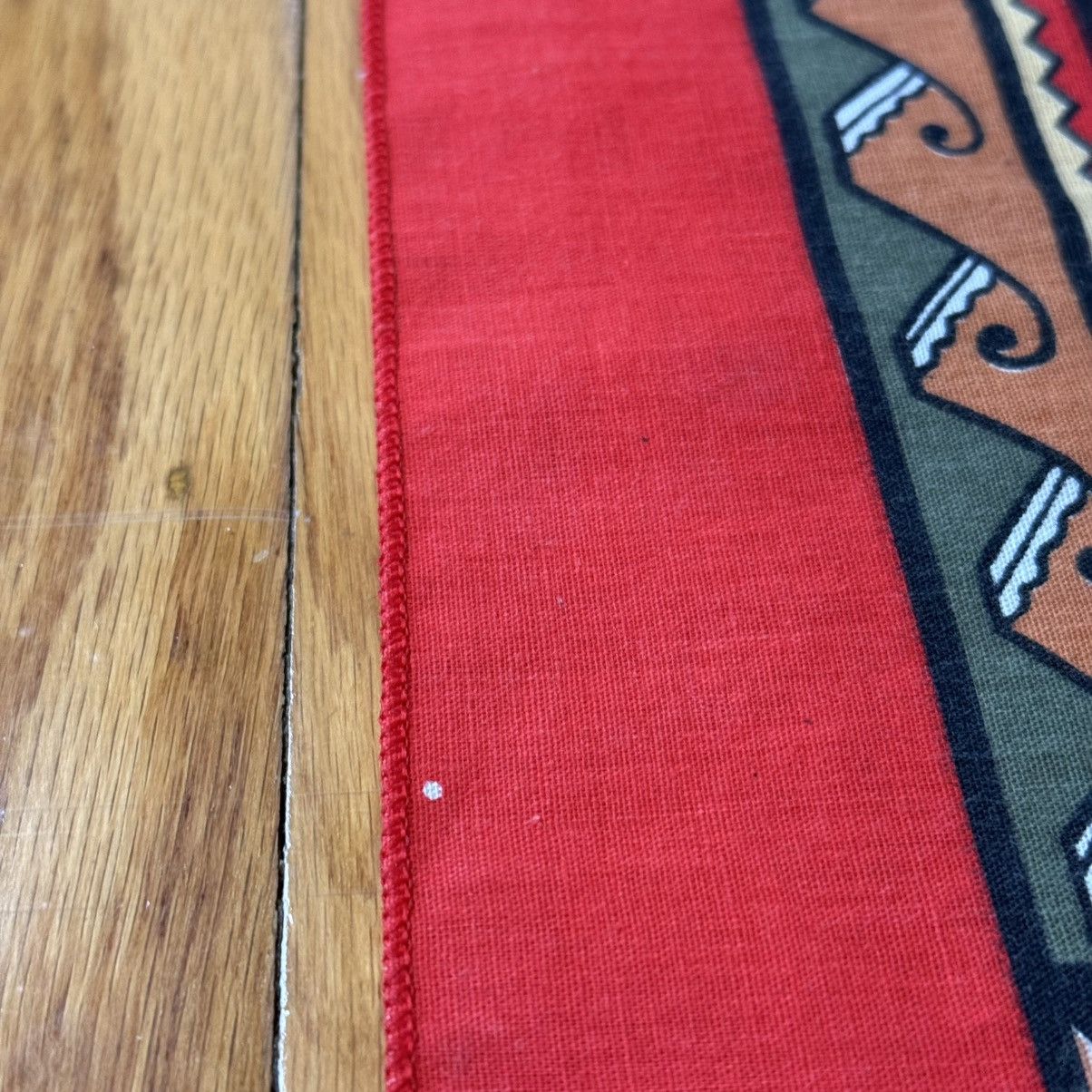 Vintage Vintage Wamcraft Bandana Southwest Native American Style Size ONE SIZE - 4 Thumbnail