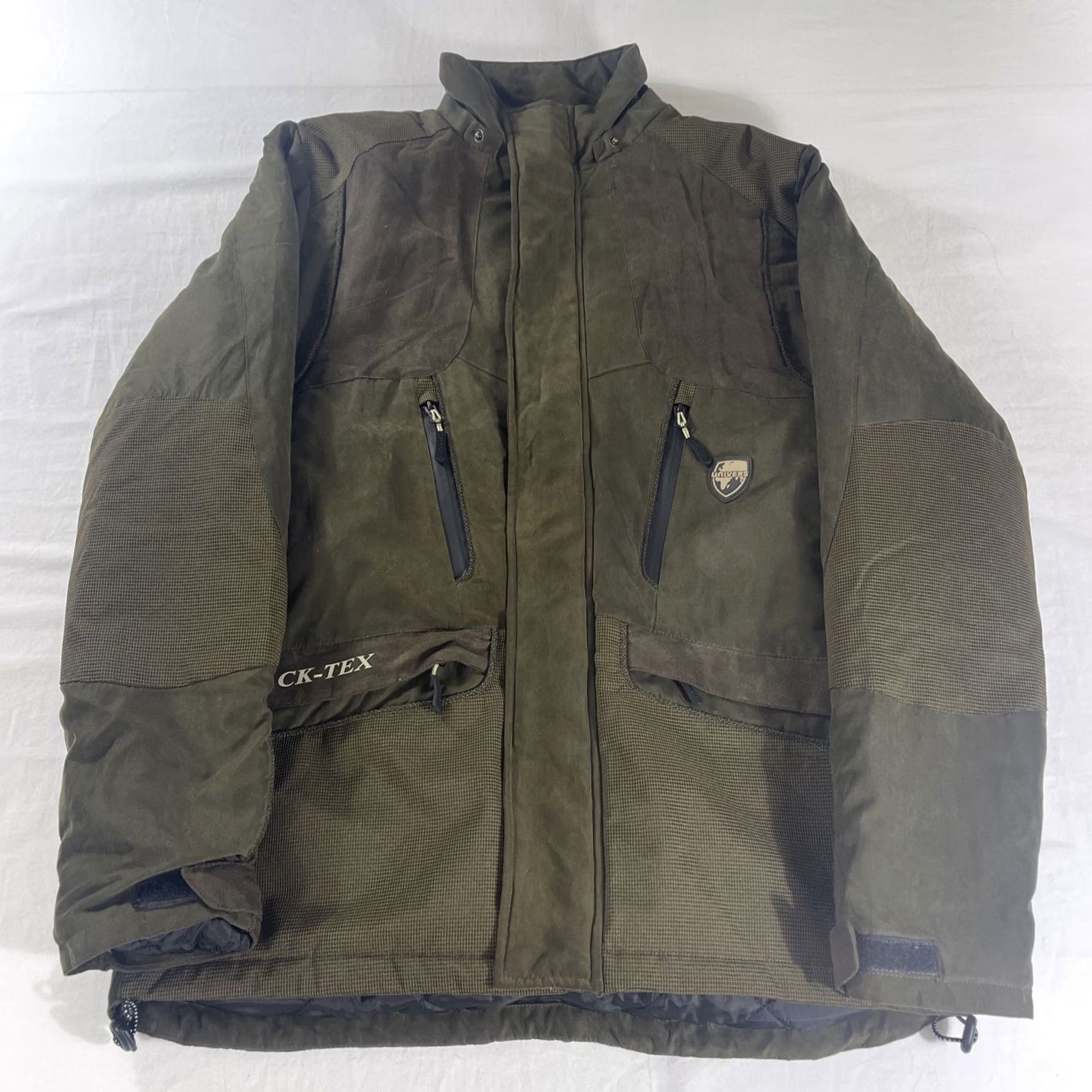 John Richmond VINTAGE Richmond UniversAL JACKET Hunting Jacket 2XL GREEN/DARK GREEN MEN Size US XXL / EU 58 / 5 - 2 Thumbnail