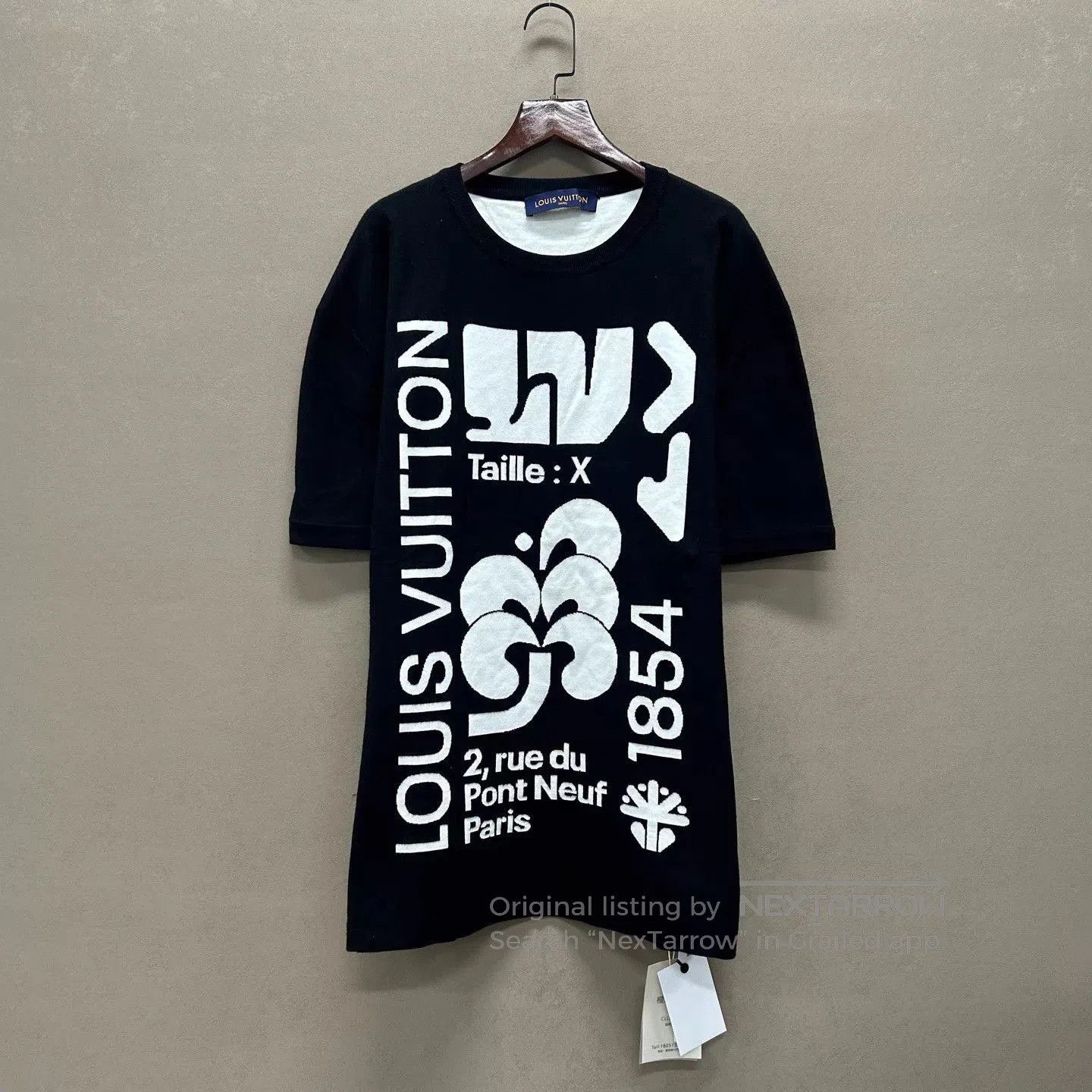 Louis Vuitton Black Graphic Short Sleeve Shirt. Size US XL / EU 56 / 4 - 1 Thumbnail