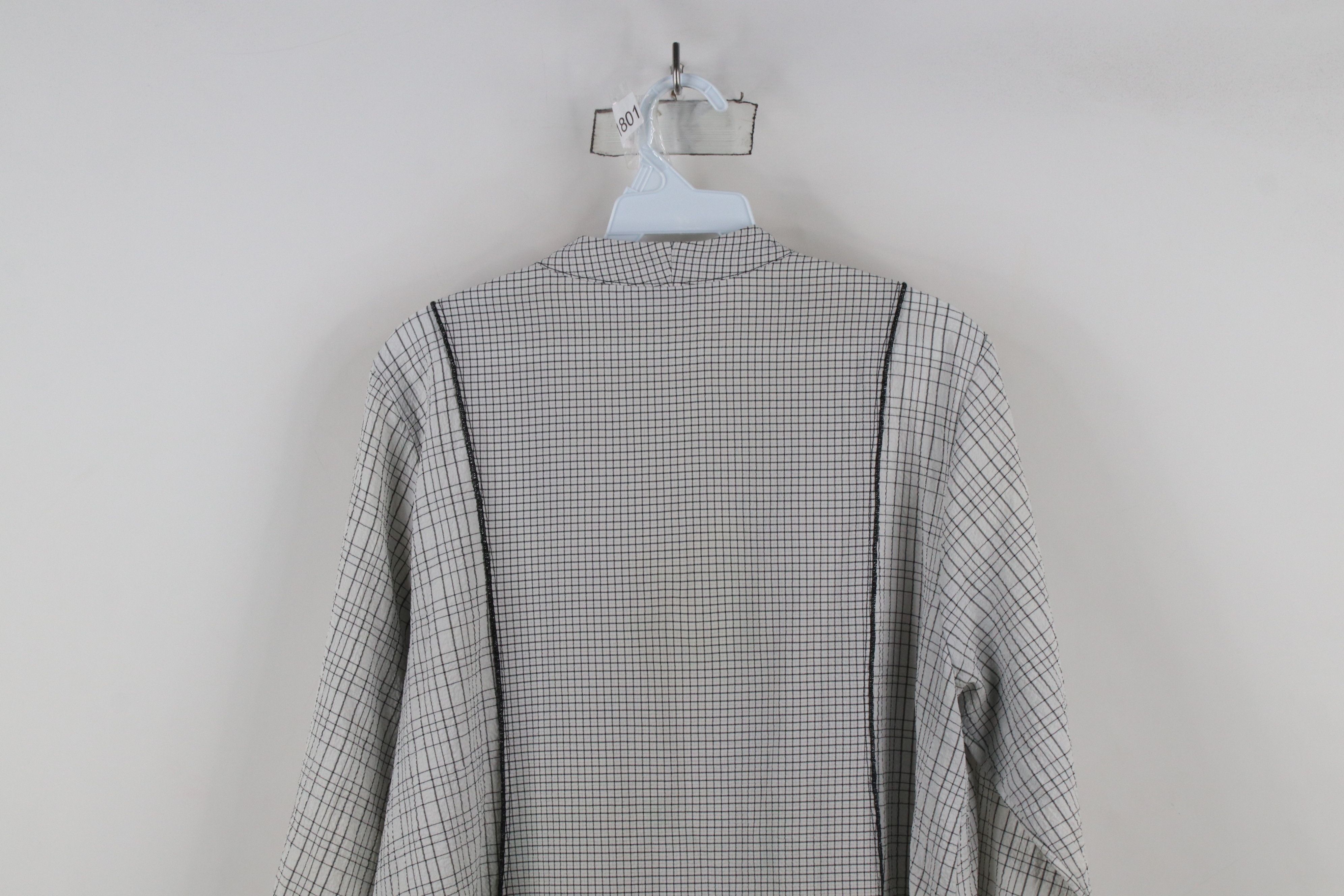 Vintage Vintage Habitat Lagenlook Distressed Knit Button Shirt Size M / US 6-8 / IT 42-44 - 12 Thumbnail