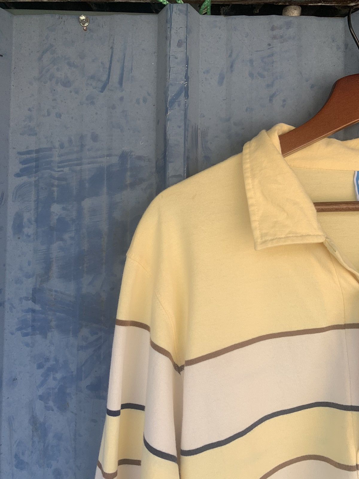 Other Vintage Ocean Pasific Long Sleeve Polo Stripes Shirt Size US M / EU 48-50 / 2 - 7 Thumbnail